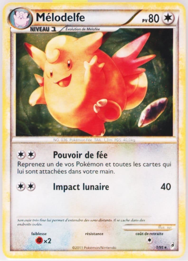 Melodelfe-Holo French (1) 2011 Pokemon Call of Legends