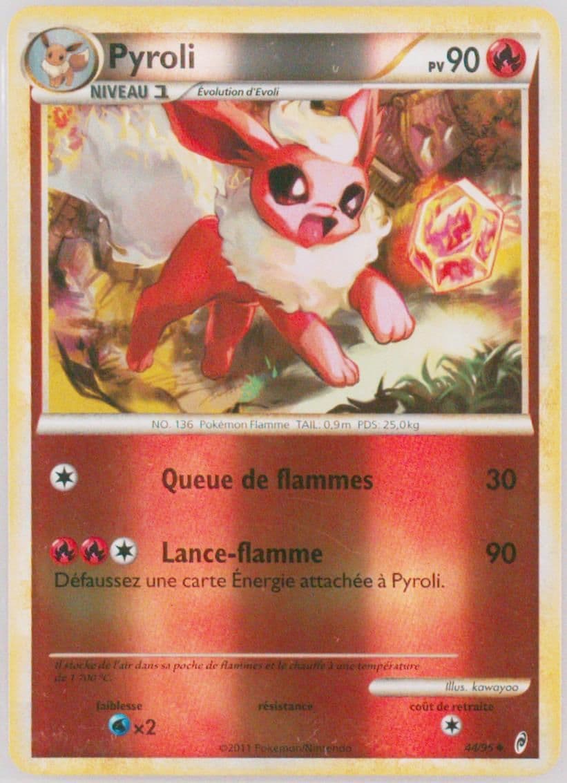 Pyroli French (44) 2011 Pokemon Call of Legends