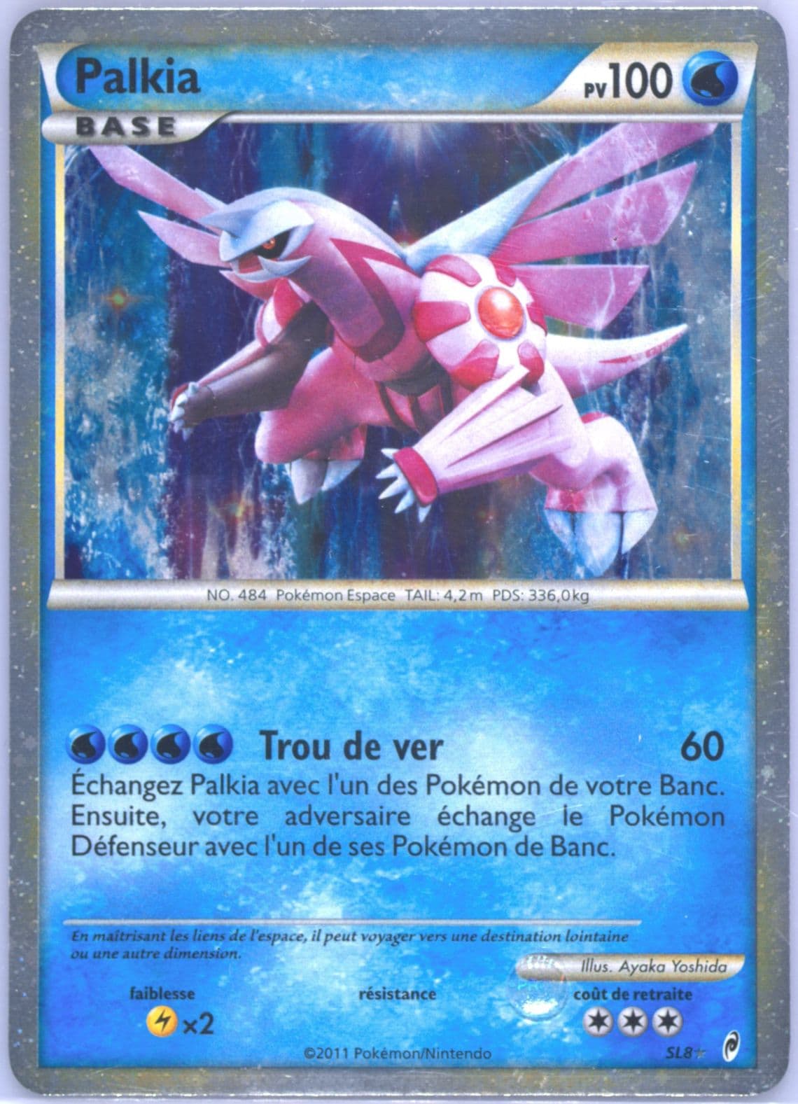 Palkia-Holo French (SL8) 2011 Pokemon Call of Legends