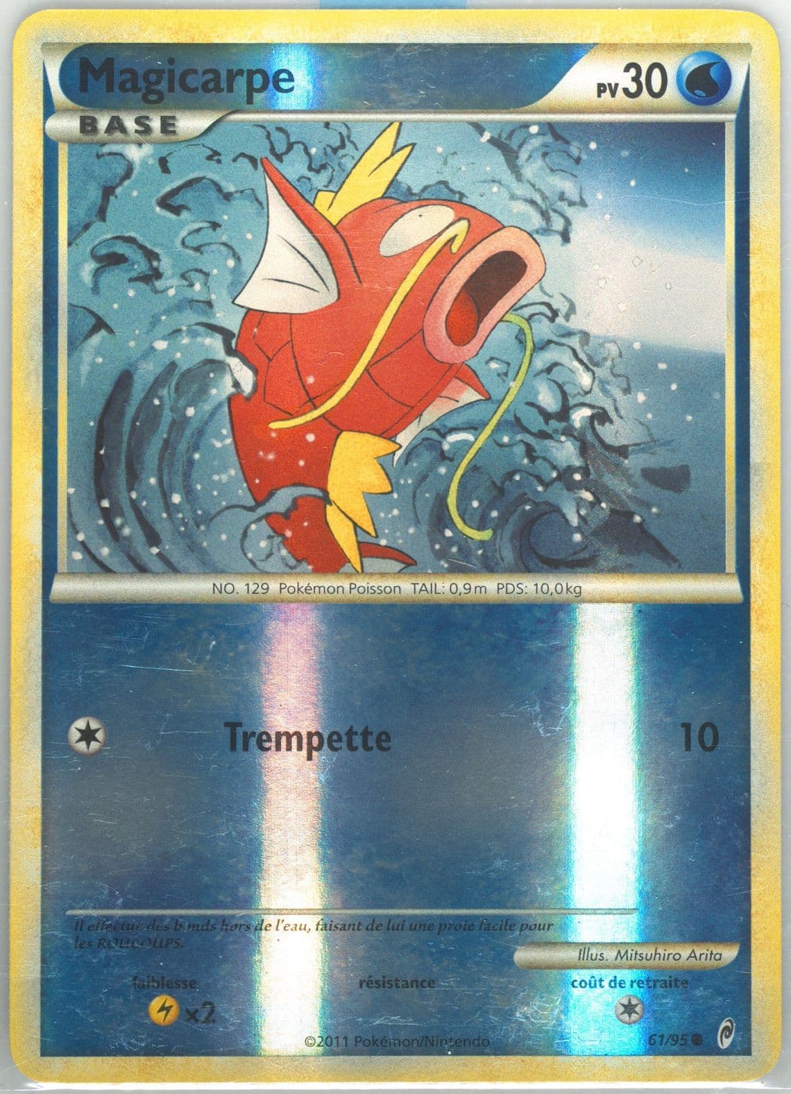 Magicarpe-Reverse Foil French (61) 2011 Pokemon Call of Legends