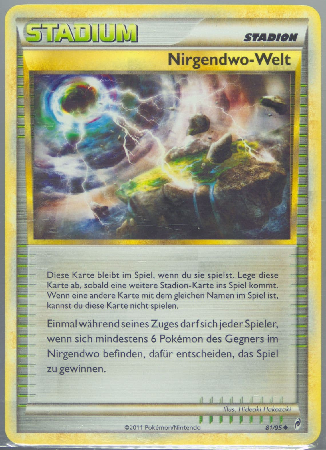 Nirgendwo-Welt German (81) 2011 Pokemon Call of Legends