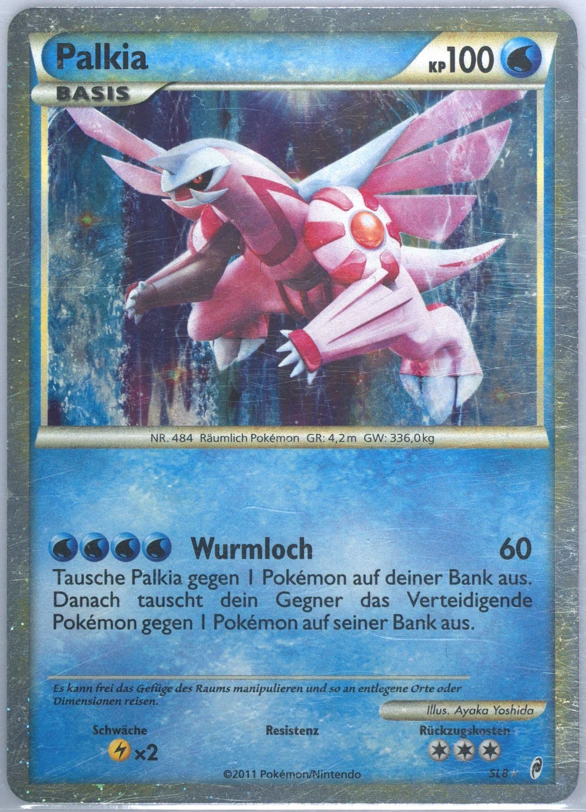 Palkia-Holo German (SL8) 2011 Pokemon Call of Legends