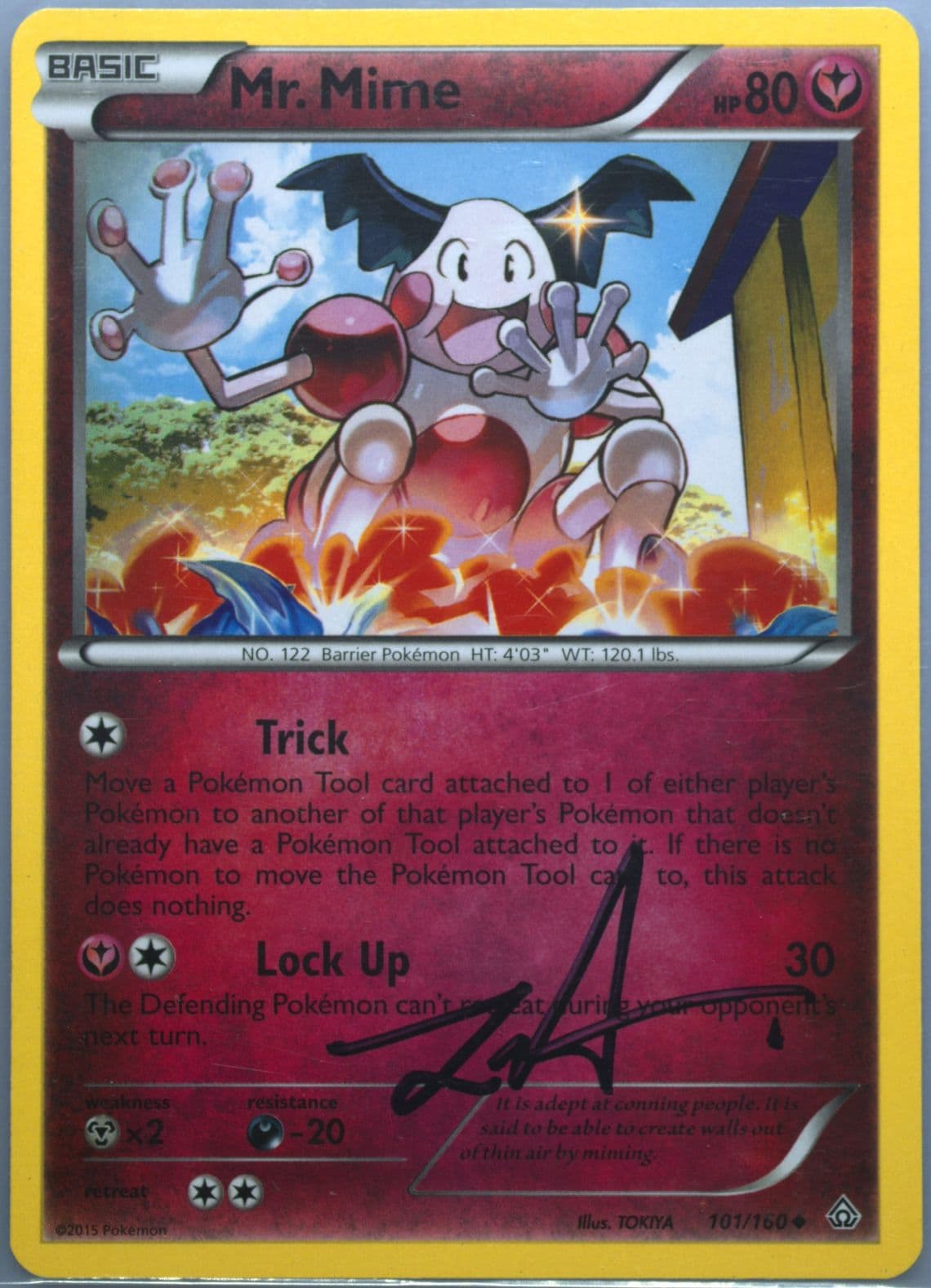 Mr. Mime (101) 2015 Pokemon XY Primal Clash