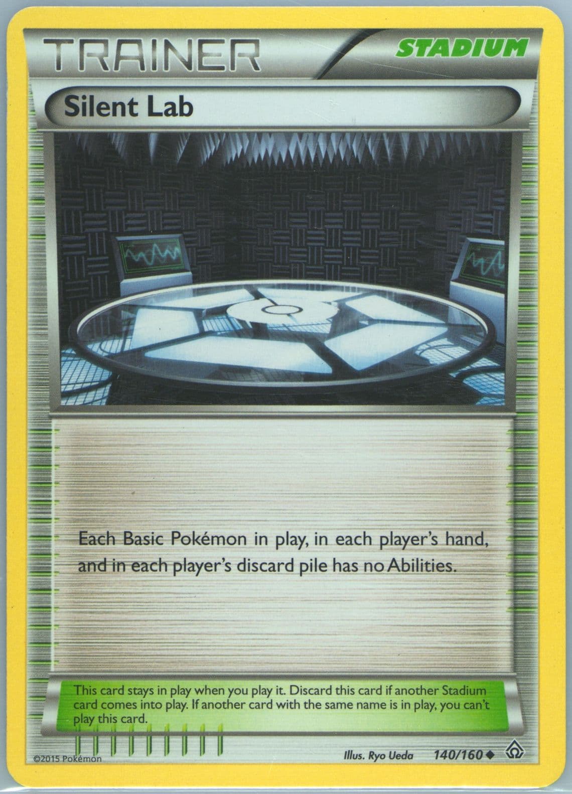 Silent Lab (140) 2015 Pokemon XY Primal Clash