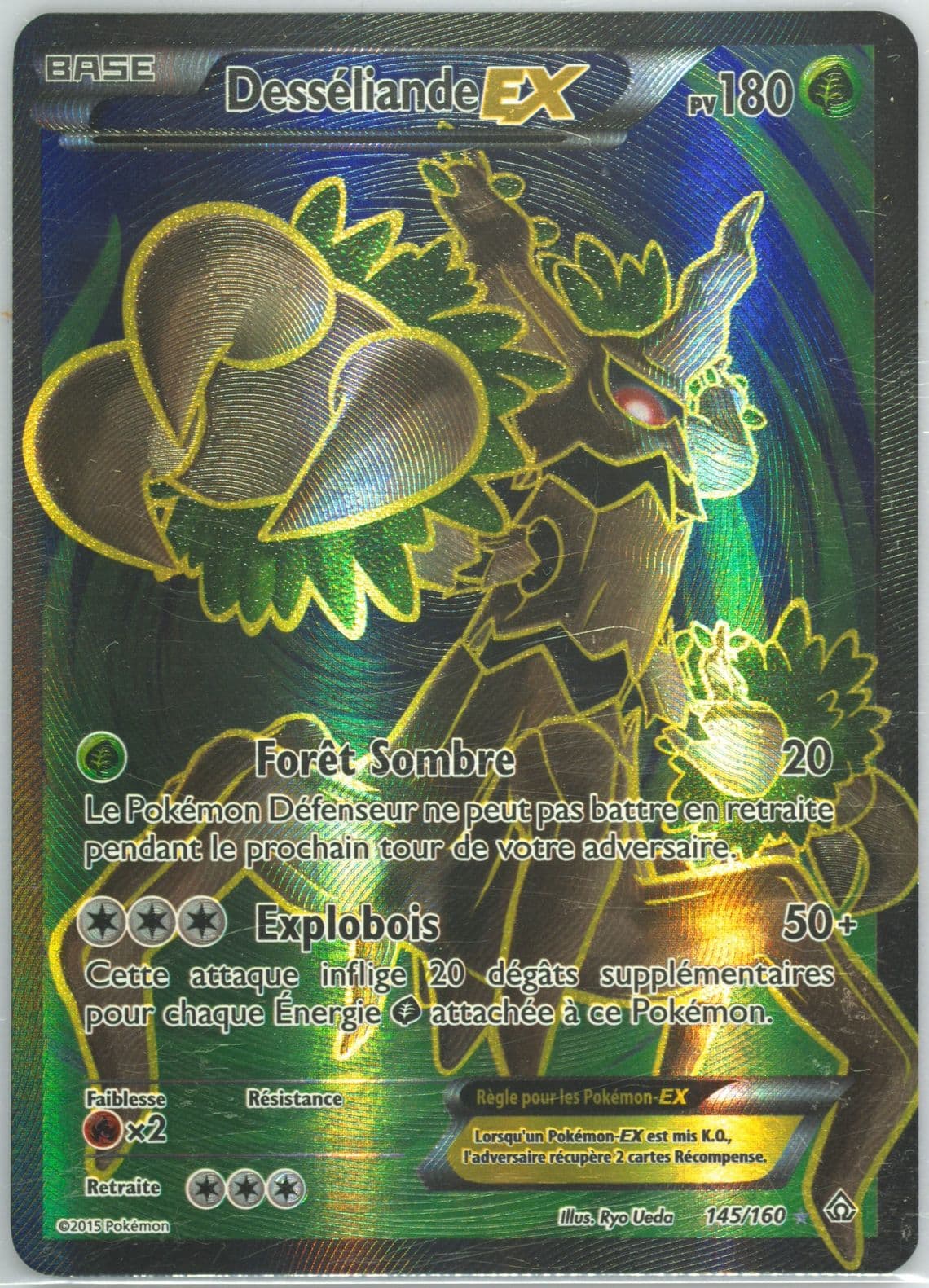 Full Art/Desseliande EX French (145) 2015 Pokemon XY Primal Clash
