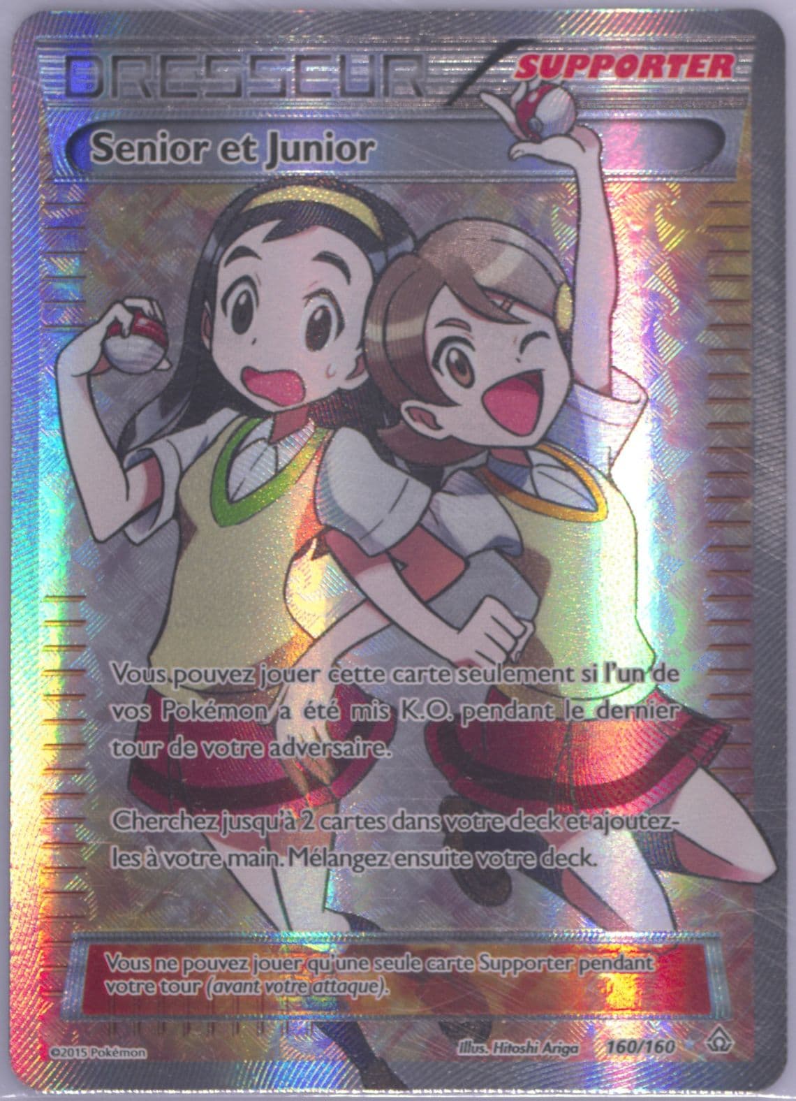 Full Art/Senior ET Junior French (160) 2015 Pokemon XY Primal Clash