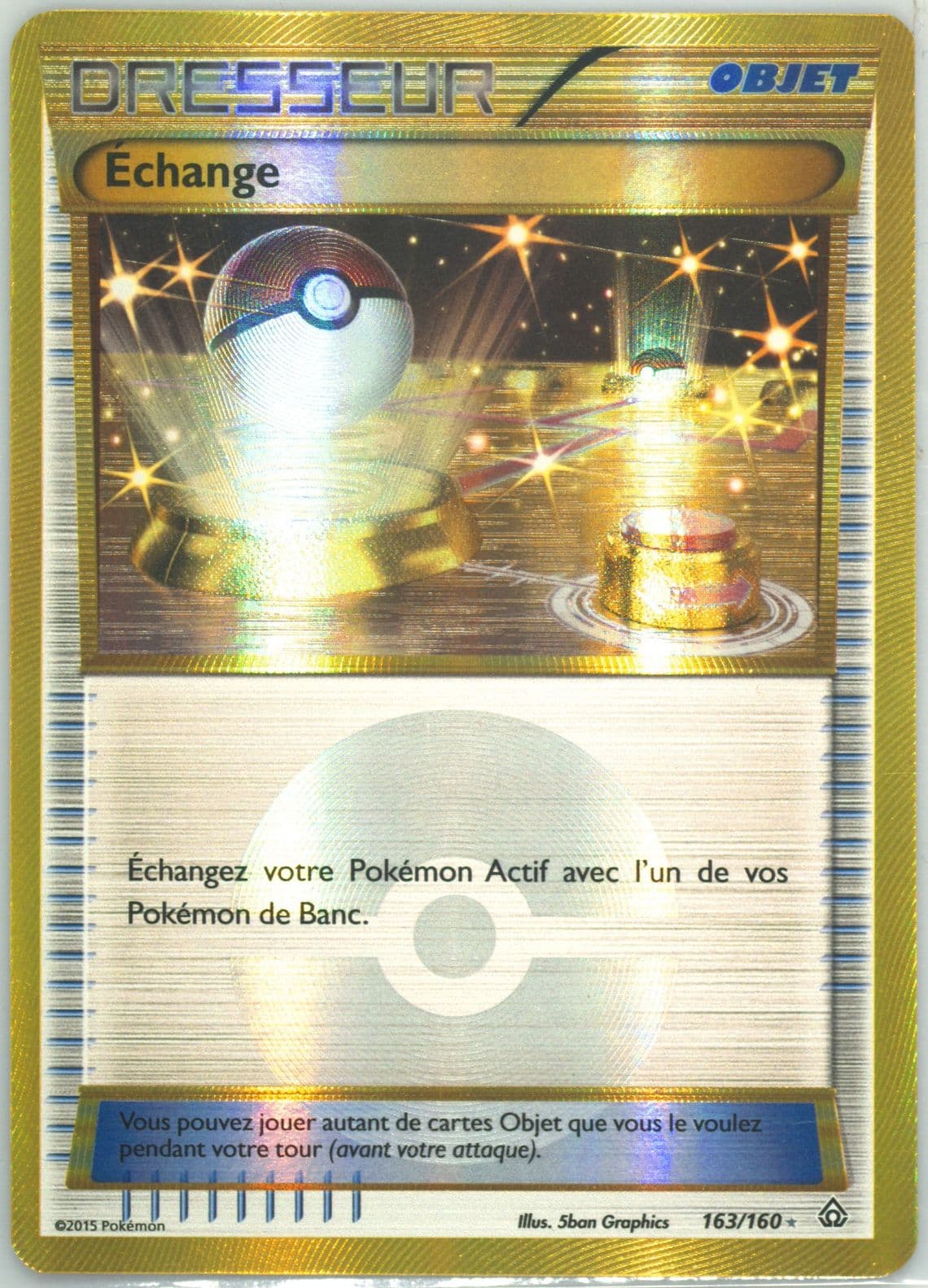 Echange French (163) 2015 Pokemon XY Primal Clash