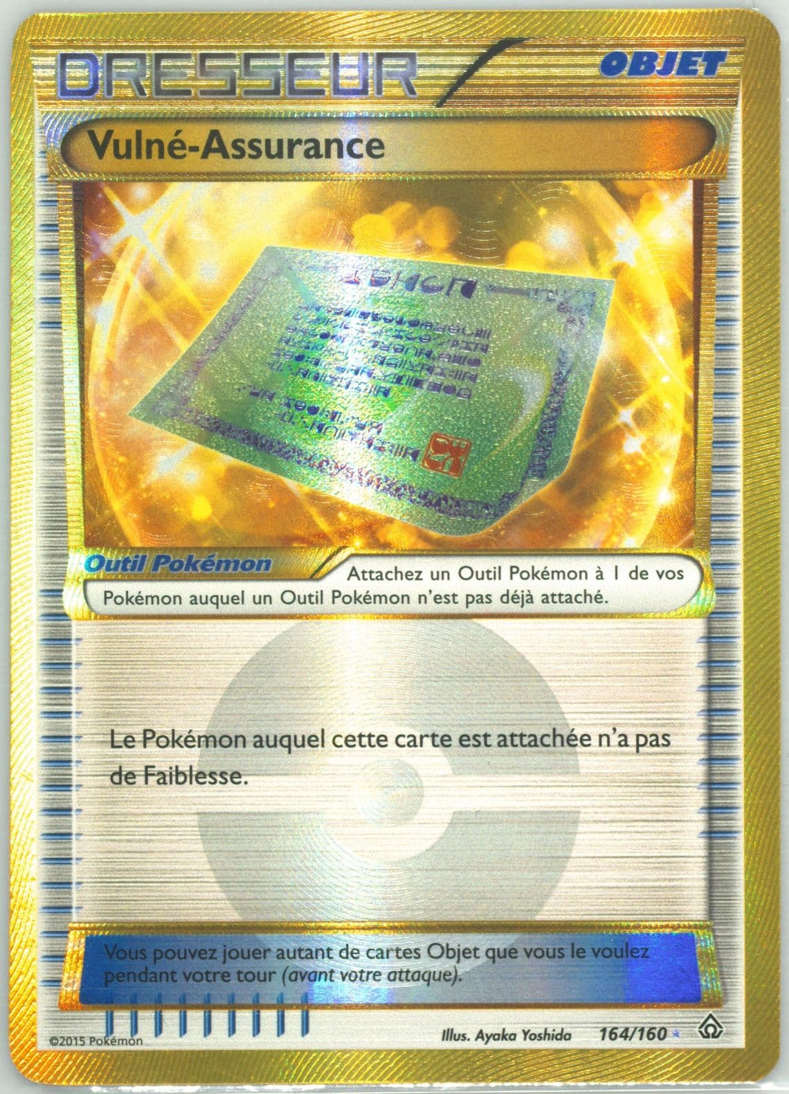 Vulne-Assurance French (164) 2015 Pokemon XY Primal Clash
