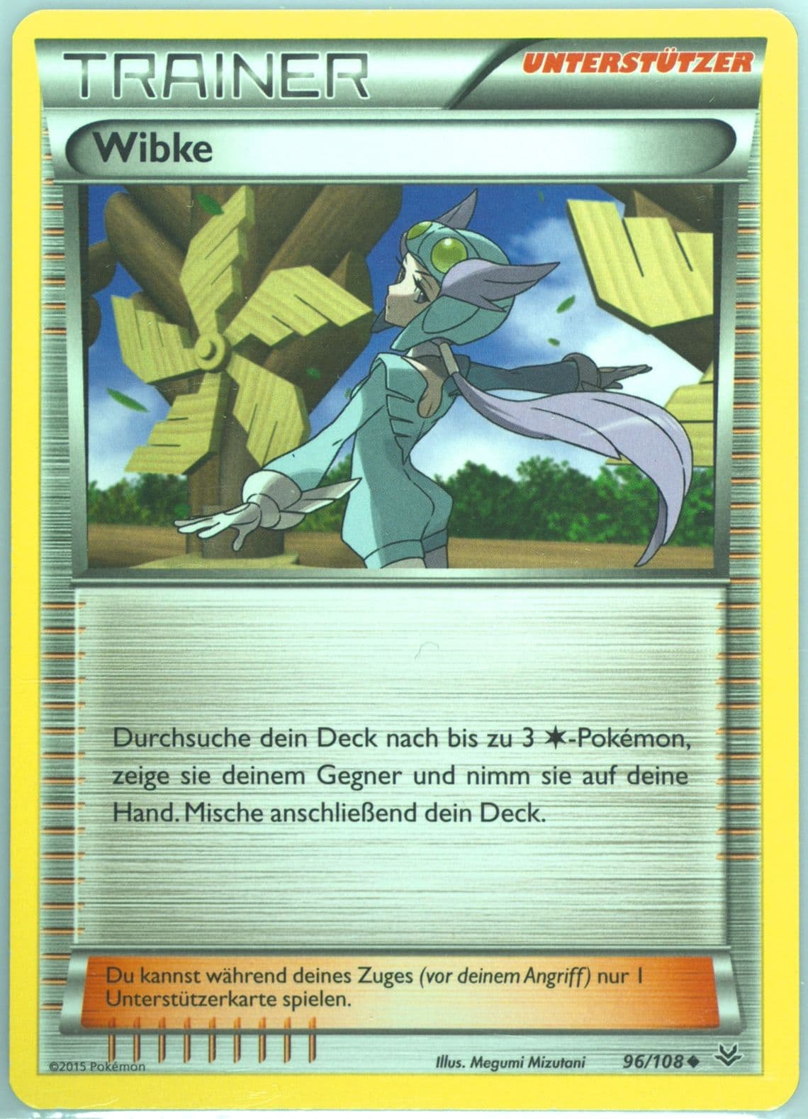 Wibke German (96) 2015 Pokemon XY Roaring Skies