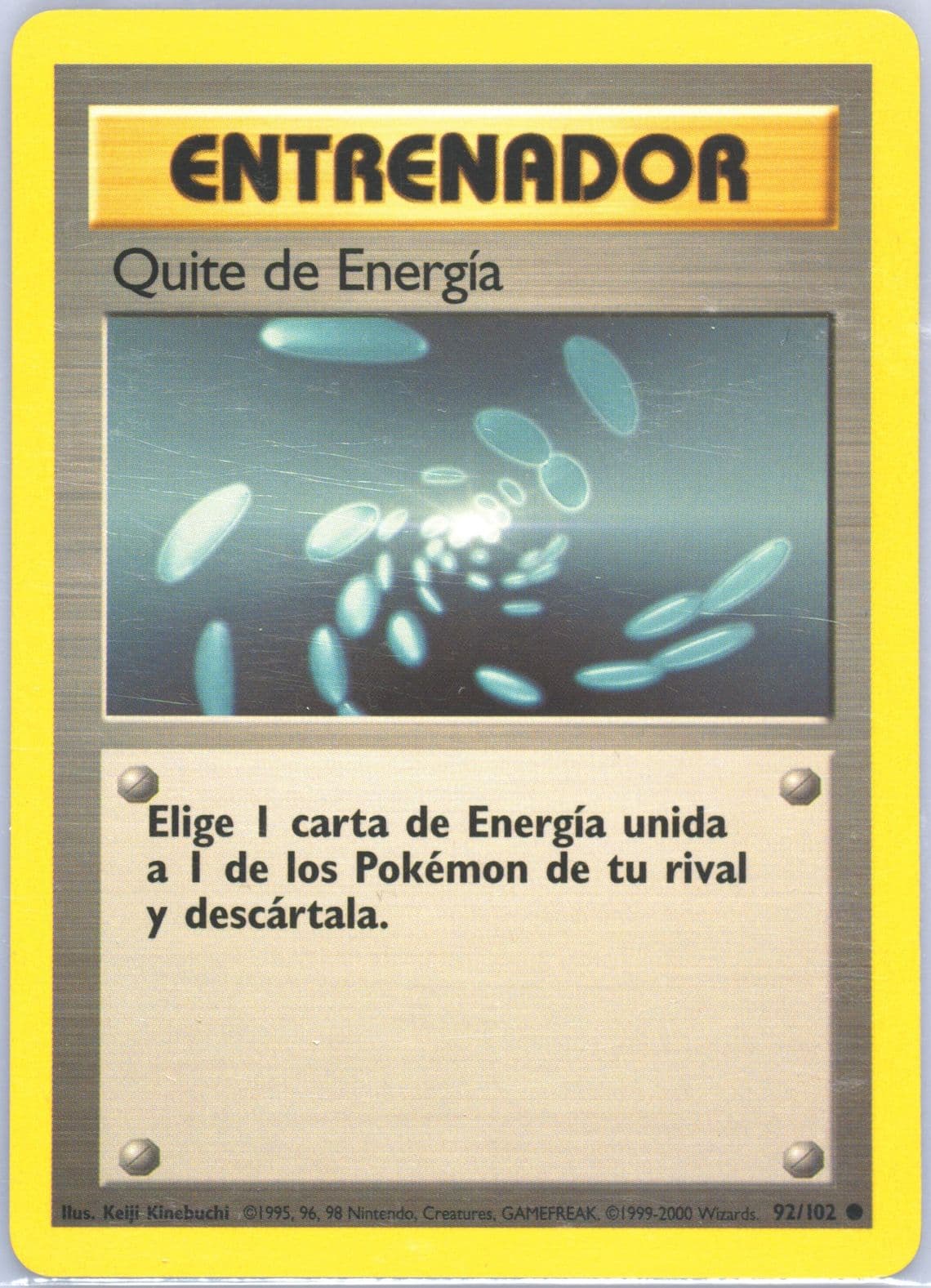 Quite de Energia (92) 1999 Pokemon Spanish