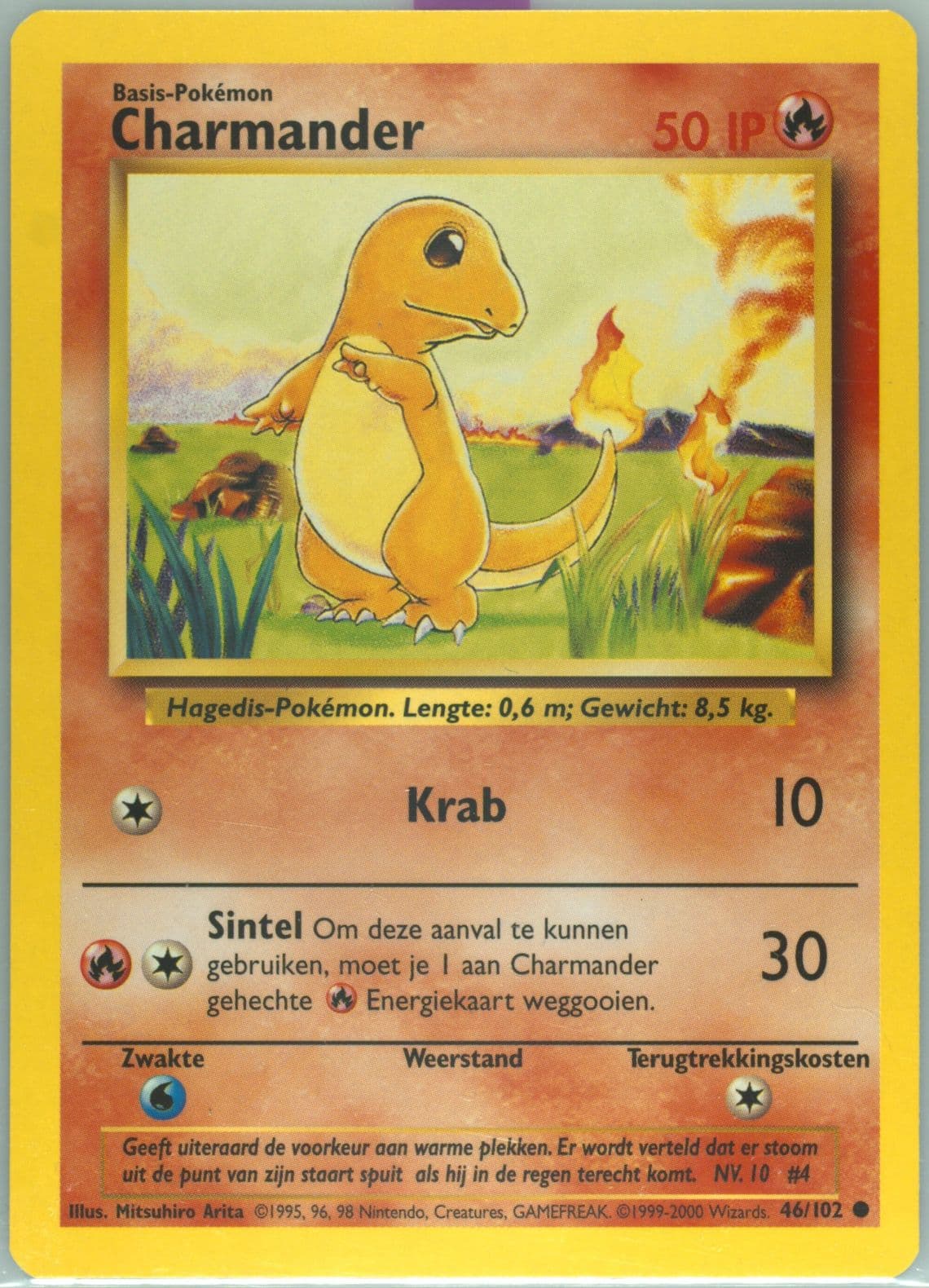 Charmander (46) 1999 Pokemon Dutch