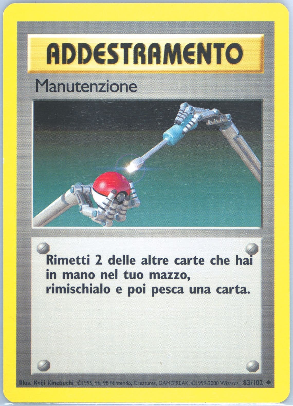 Manutenzione Italian (83) 2000 Pokemon Game