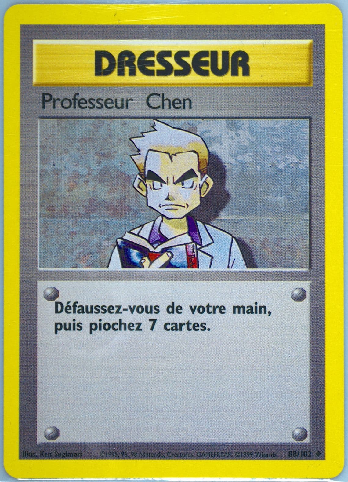Professeur Chen (88) 1999 Pokemon French