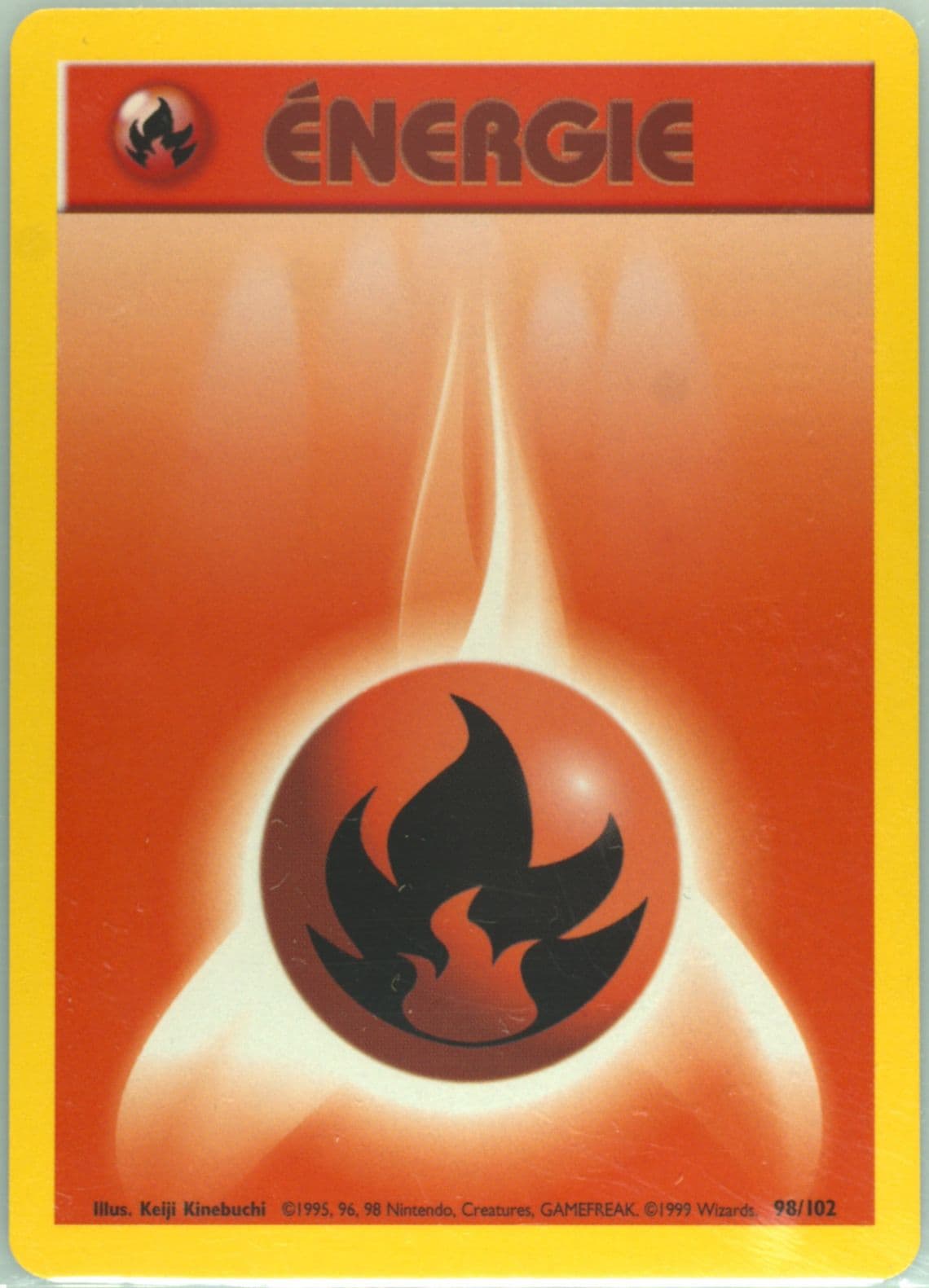 Fire Energie (98) 1999 Pokemon French