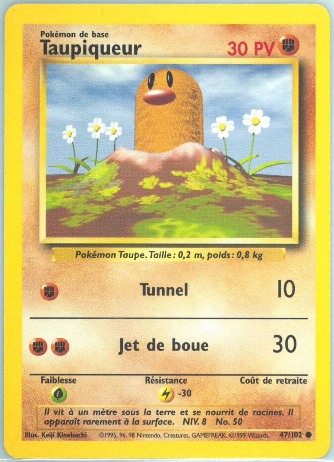Taupiqueur (47) 1999 Pokemon French