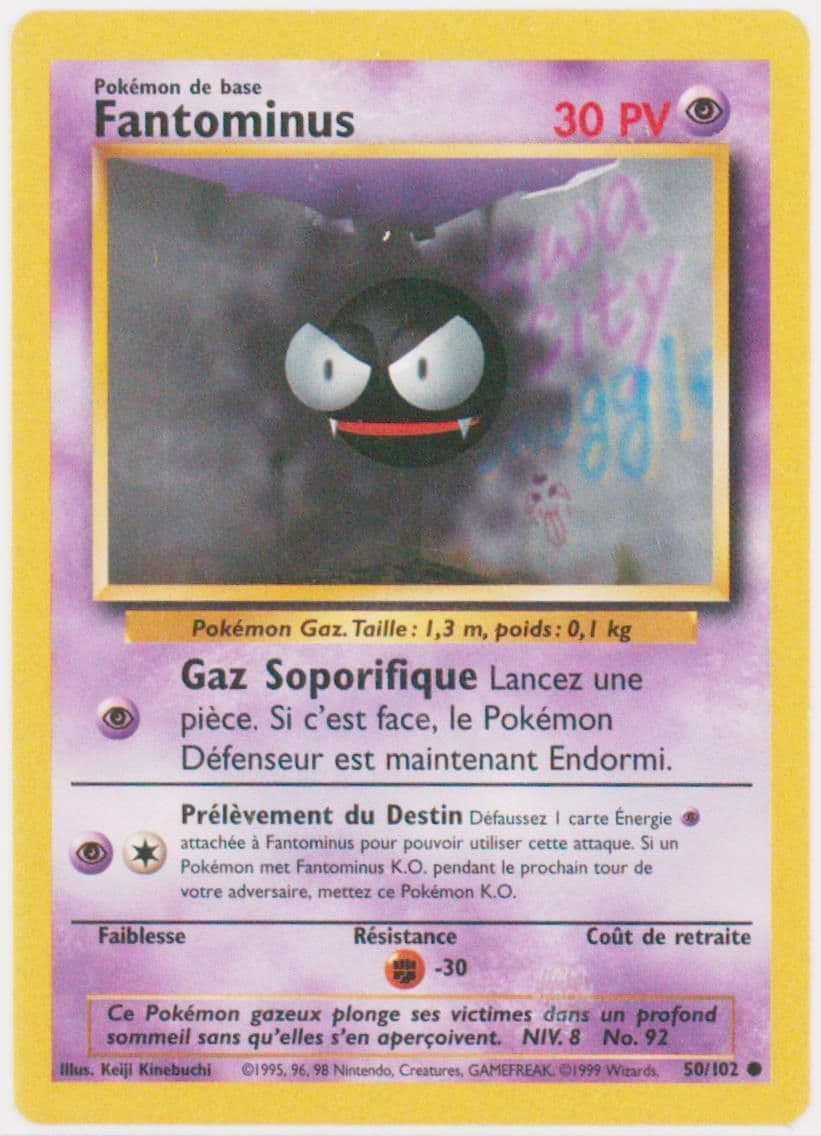 Fantominus (50) 1999 Pokemon French