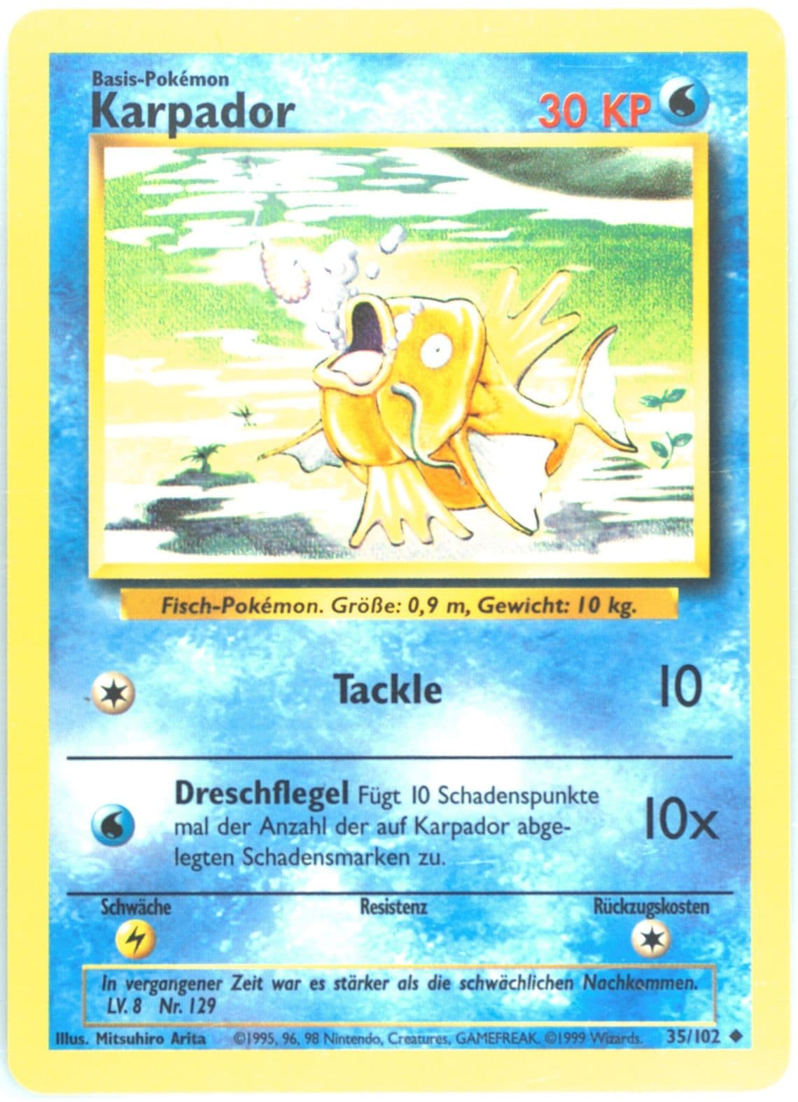 Karpador (35) 1999 Pokemon German
