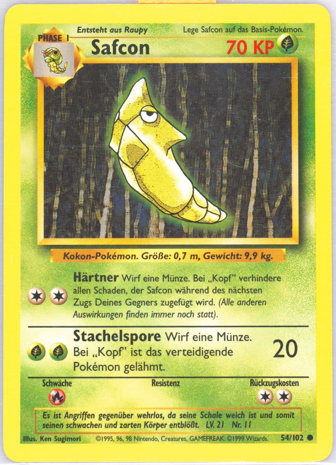 Safcon (54) 1999 Pokemon German