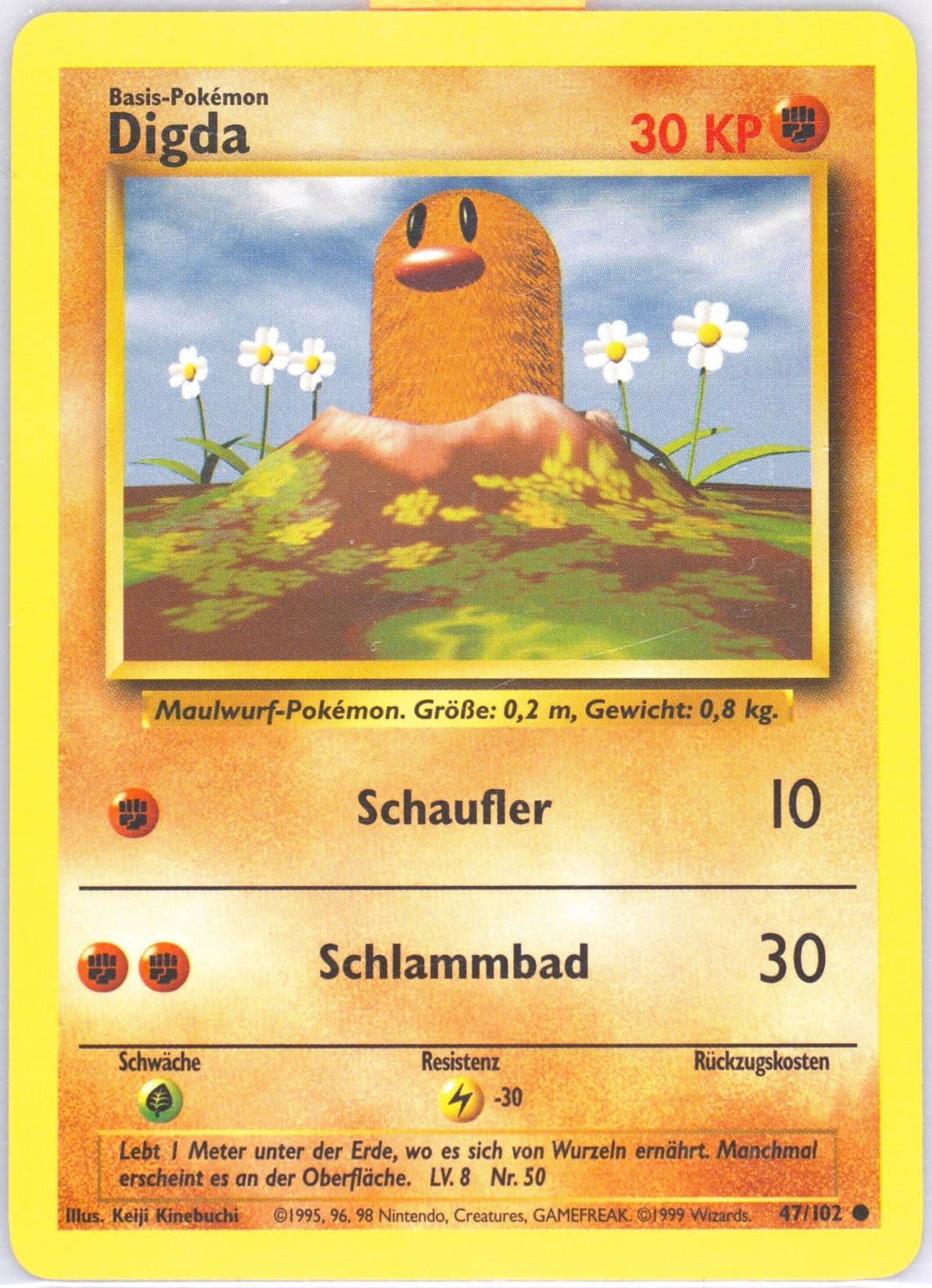 Digda (47) 1999 Pokemon German
