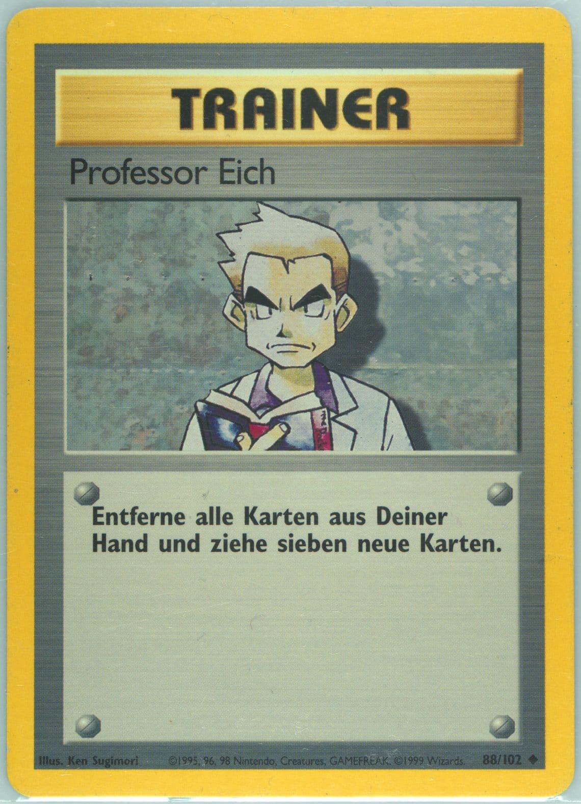 Professor Eich (88) 1999 Pokemon German