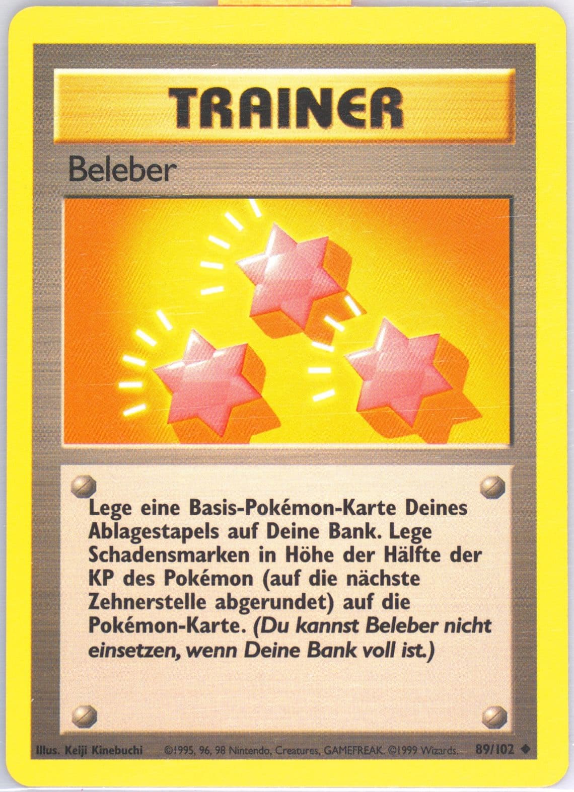 Beleber (89) 1999 Pokemon German