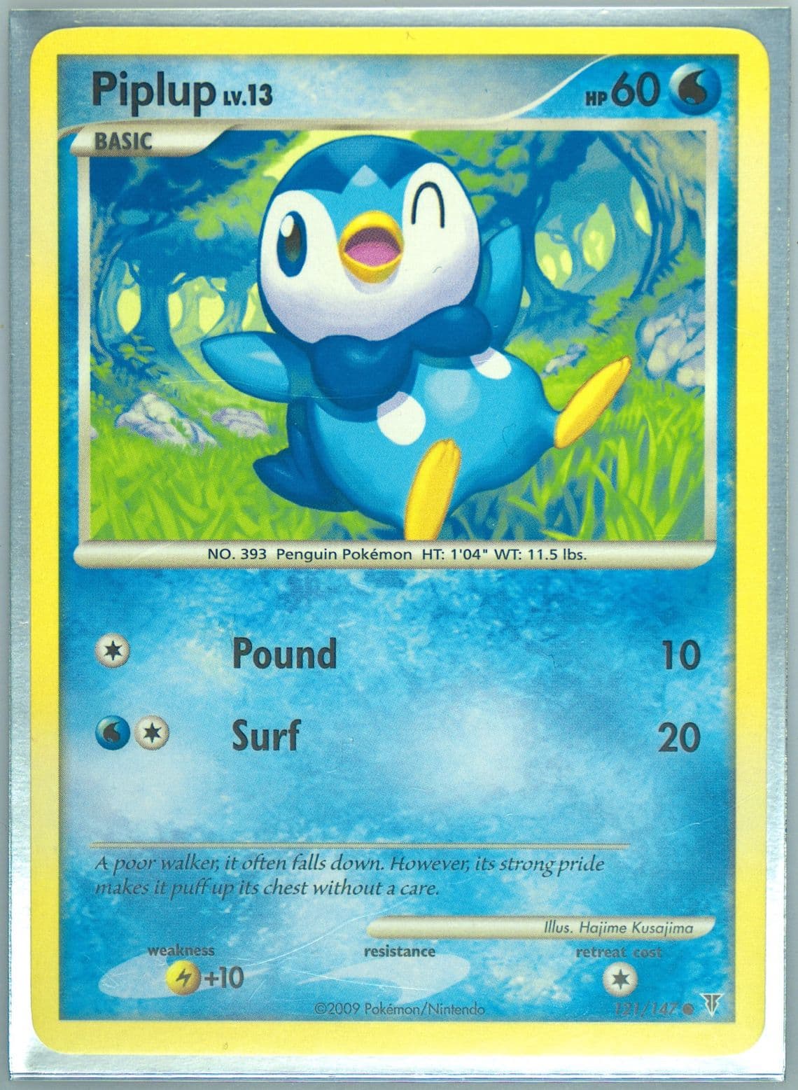 Piplup (121) 2009 Pokemon Platinum Supreme Victors