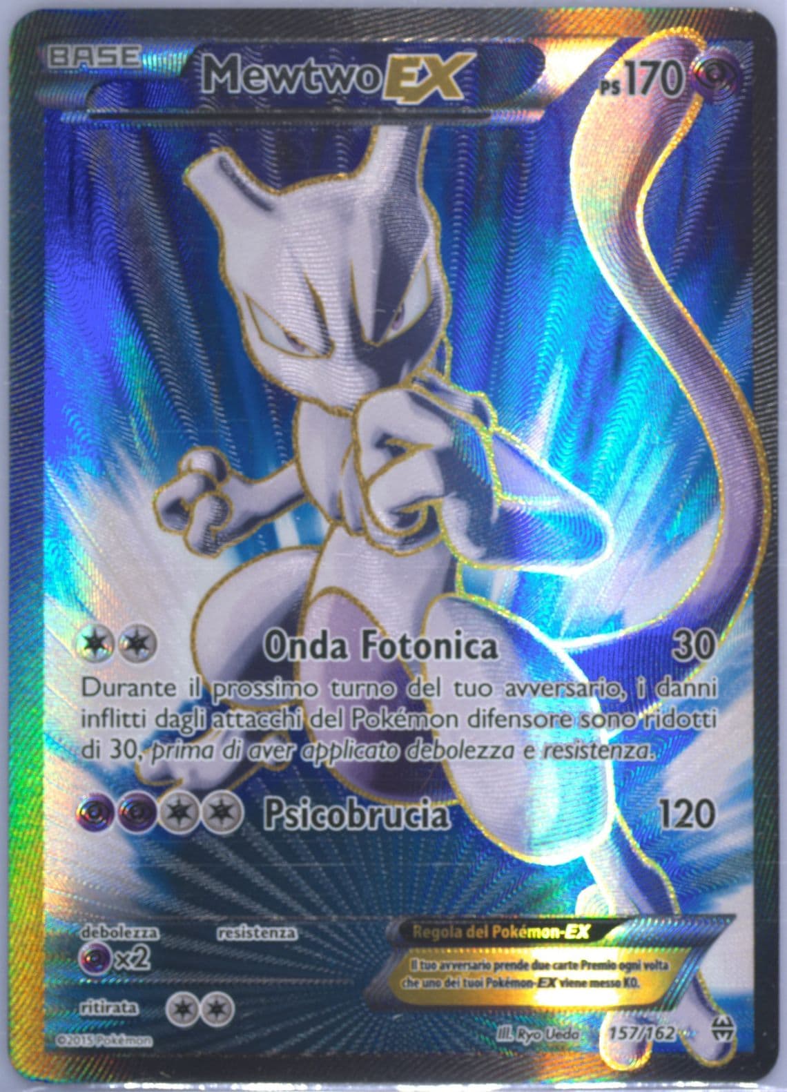 Full Art/Mewtwo EX Italian (157) 2015 Pokemon XY Breakthrough