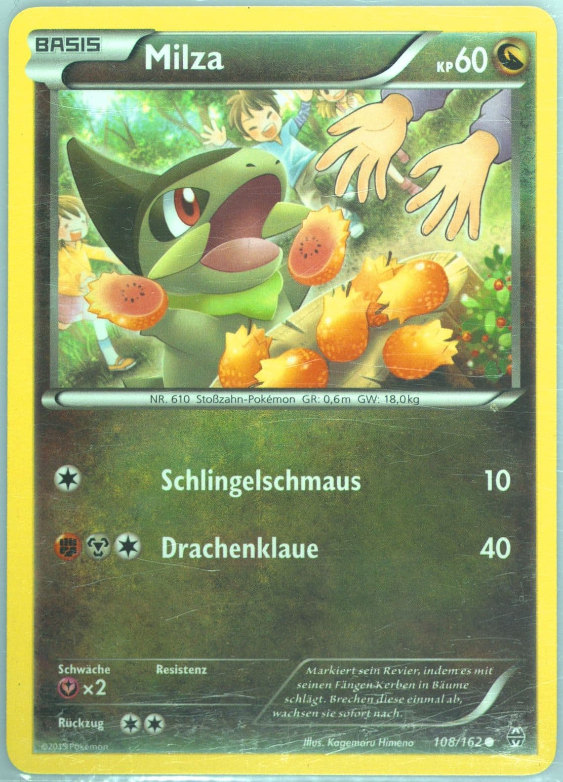 Milza German (108) 2015 Pokemon XY Breakthrough