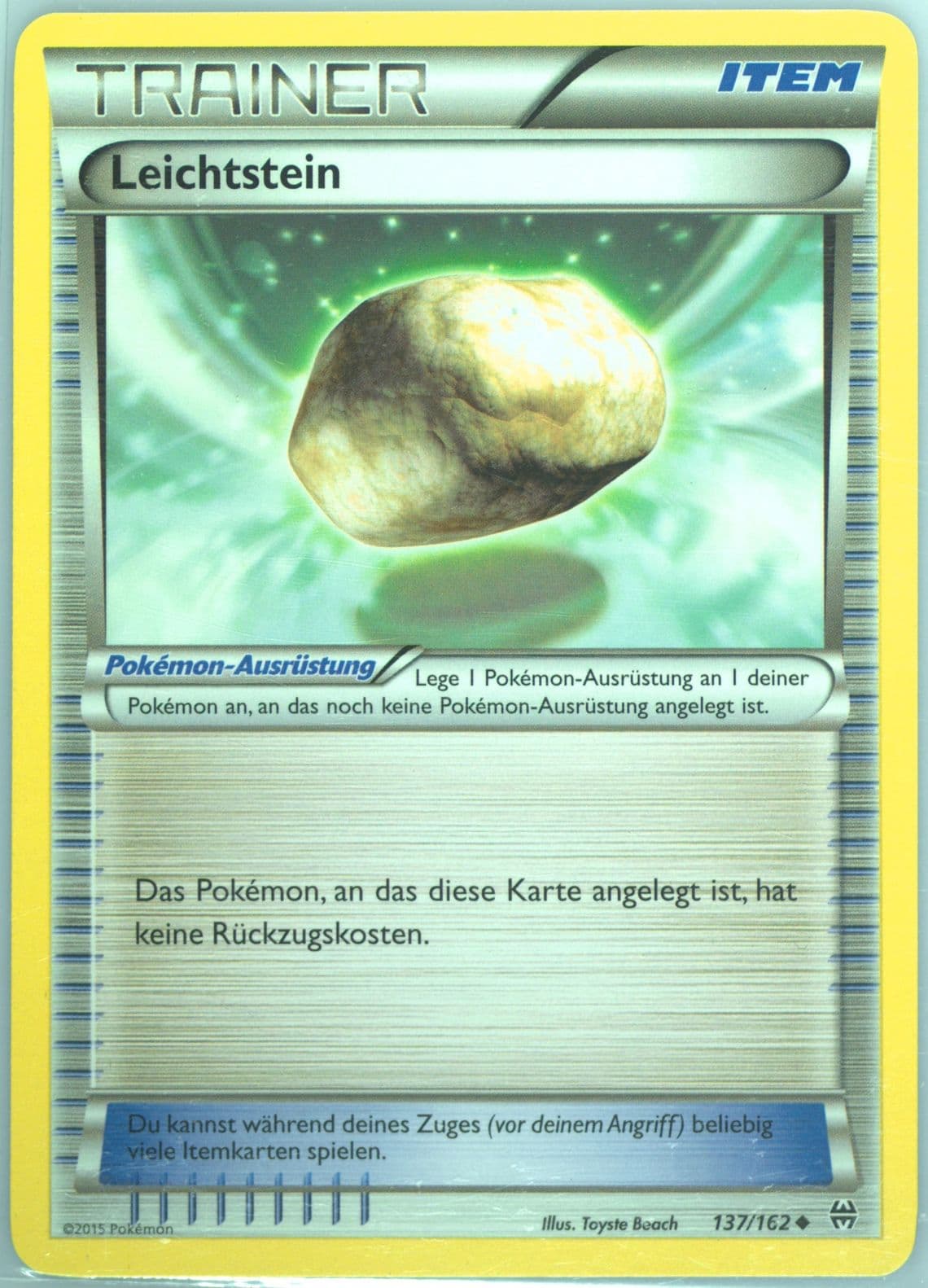 Leichtstein German (137) 2015 Pokemon XY Breakthrough