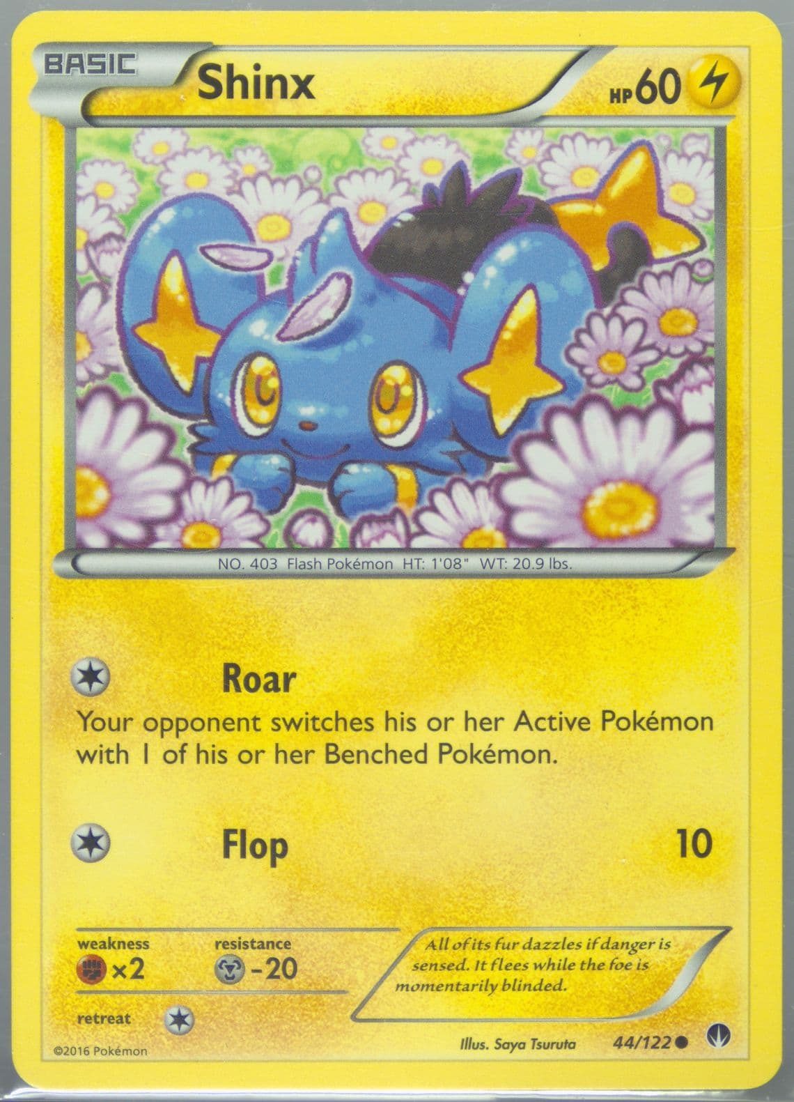 Shinx (44) 2016 Pokemon XY Breakpoint