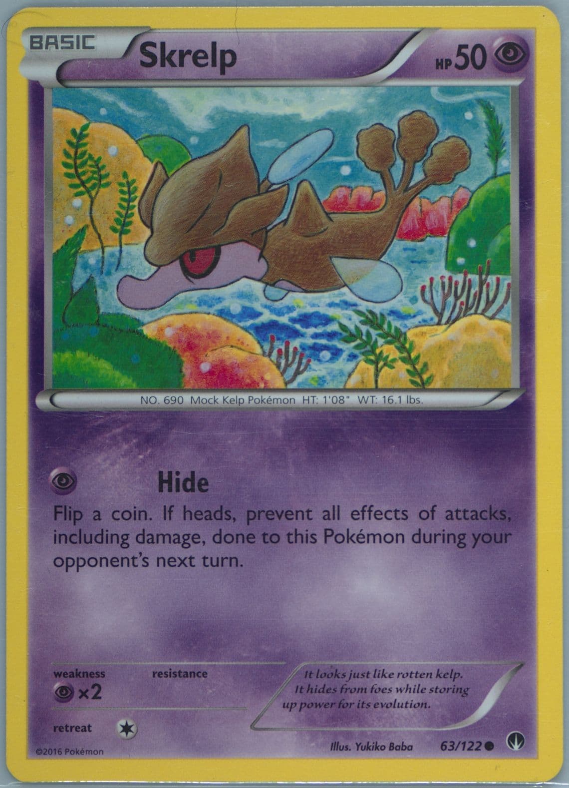 Skrelp (63) 2016 Pokemon XY Breakpoint