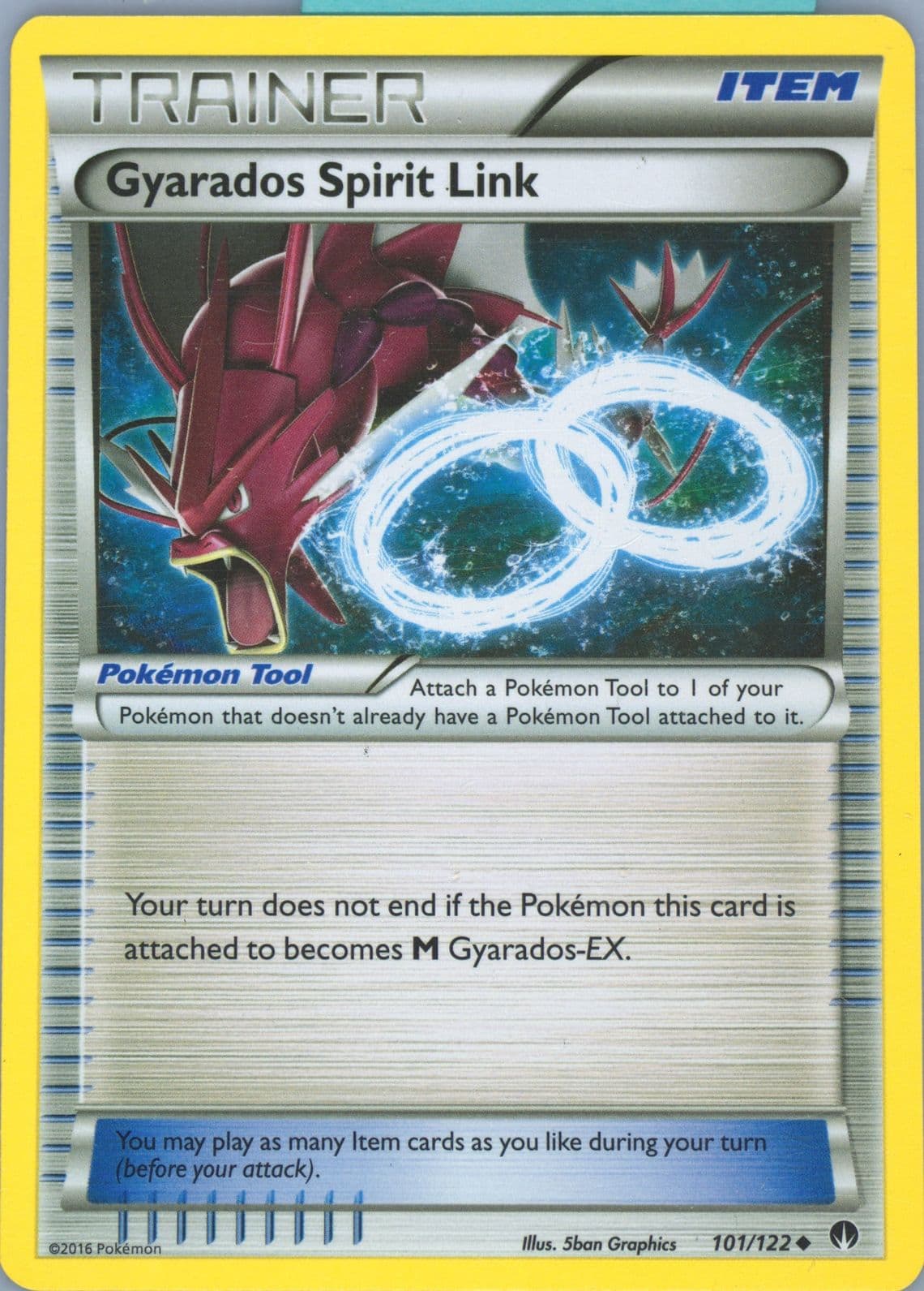 Gyarados Spirit Link (101) 2016 Pokemon XY Breakpoint