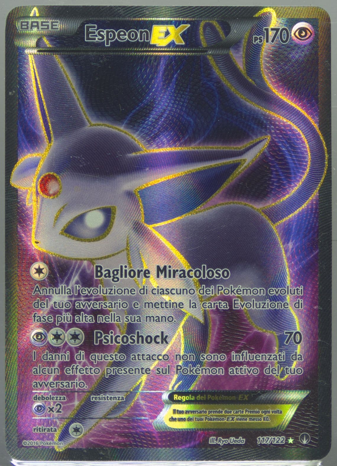 Full Art/Espeon EX Italian (117) 2016 Pokemon XY Breakpoint