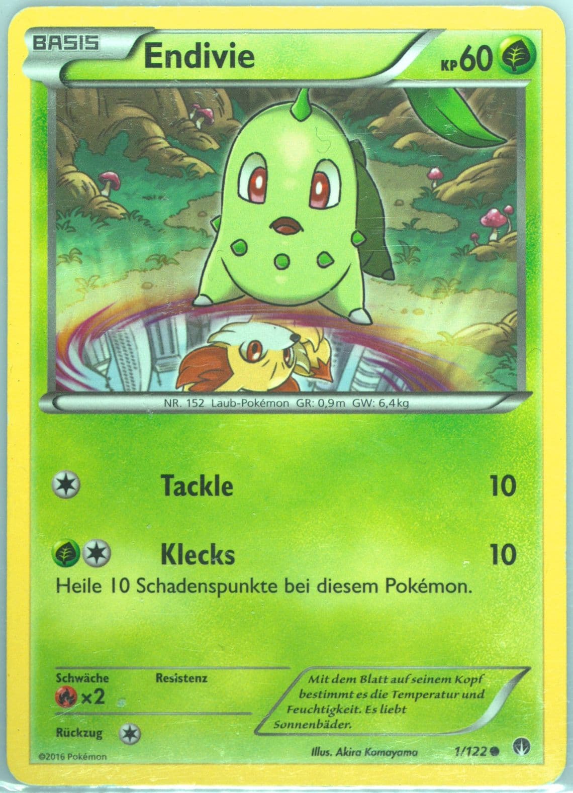 Endivie German (1) 2016 Pokemon XY Breakpoint