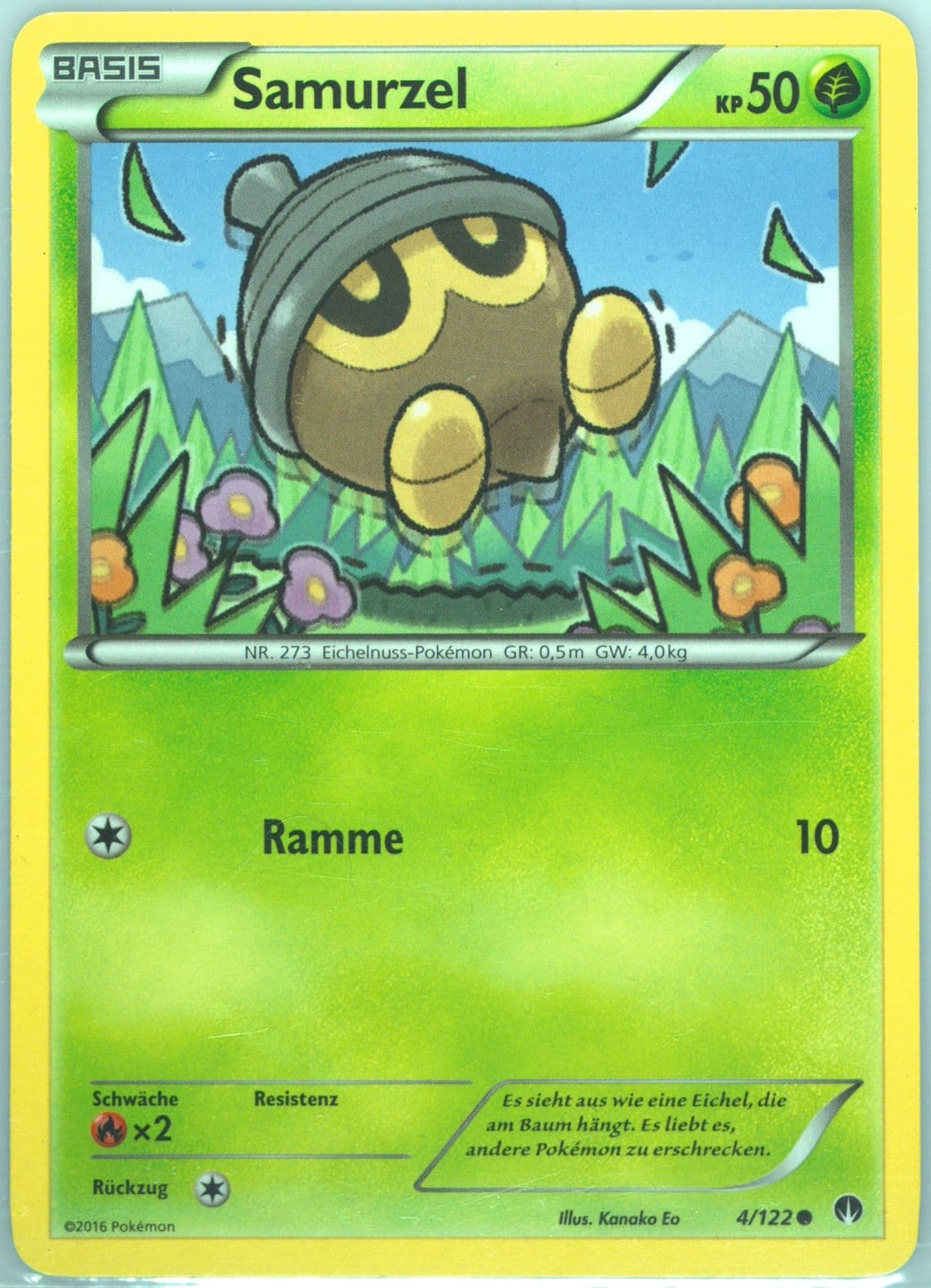 Samurzel German (4) 2016 Pokemon XY Breakpoint