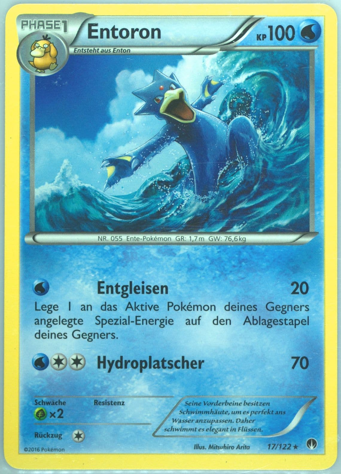 Entoron German (17) 2016 Pokemon XY Breakpoint