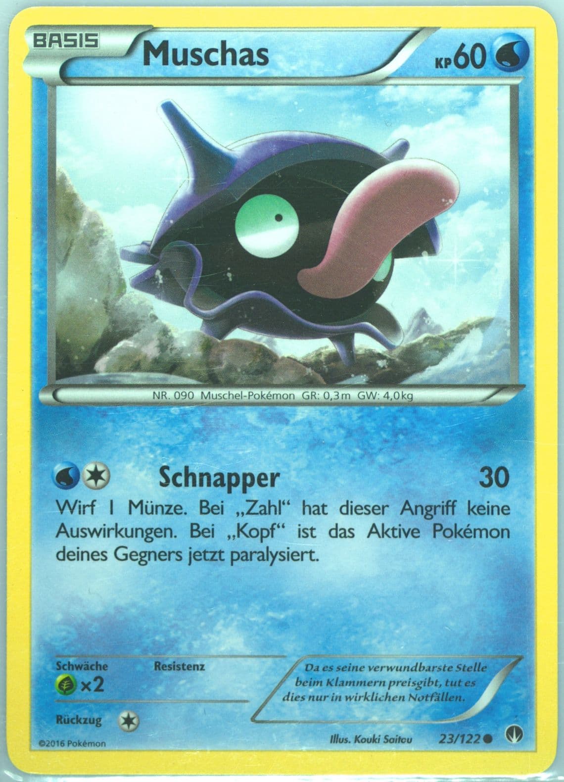 Muschas German (23) 2016 Pokemon XY Breakpoint