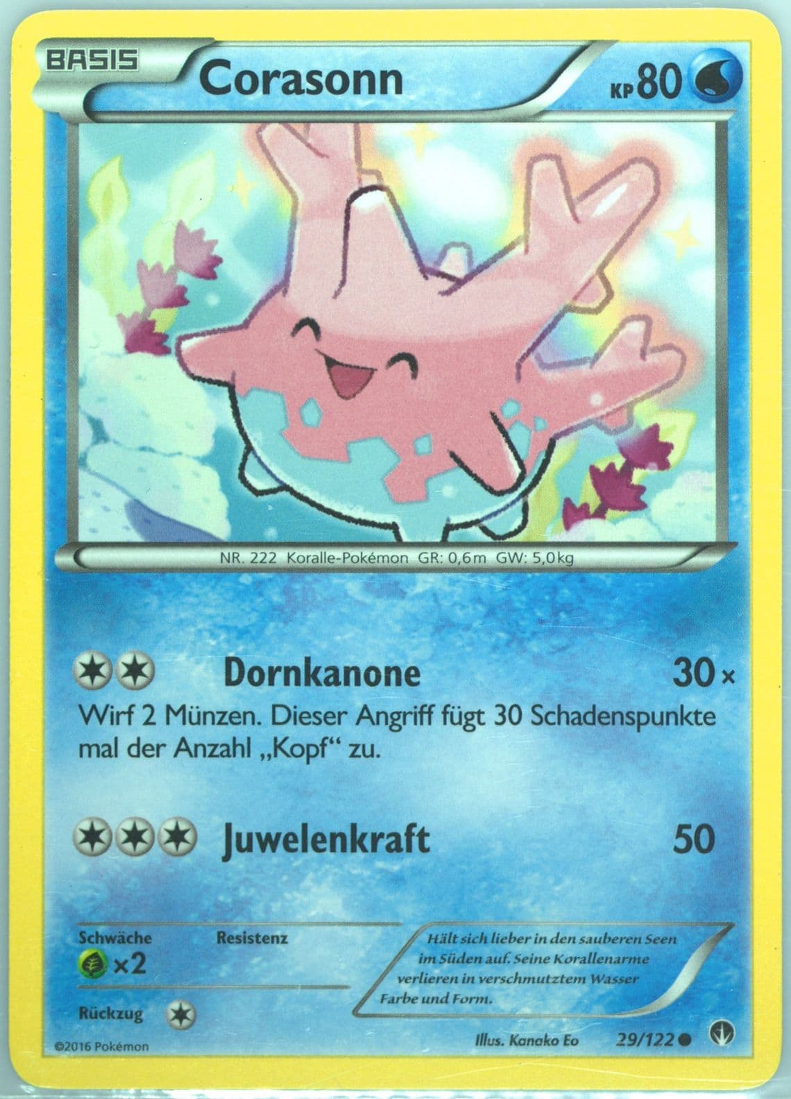 Corasonn German (29) 2016 Pokemon XY Breakpoint