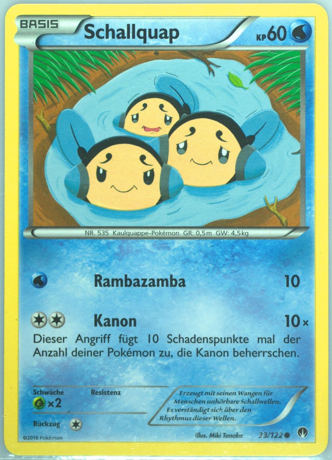 Schallquap German (33) 2016 Pokemon XY Breakpoint