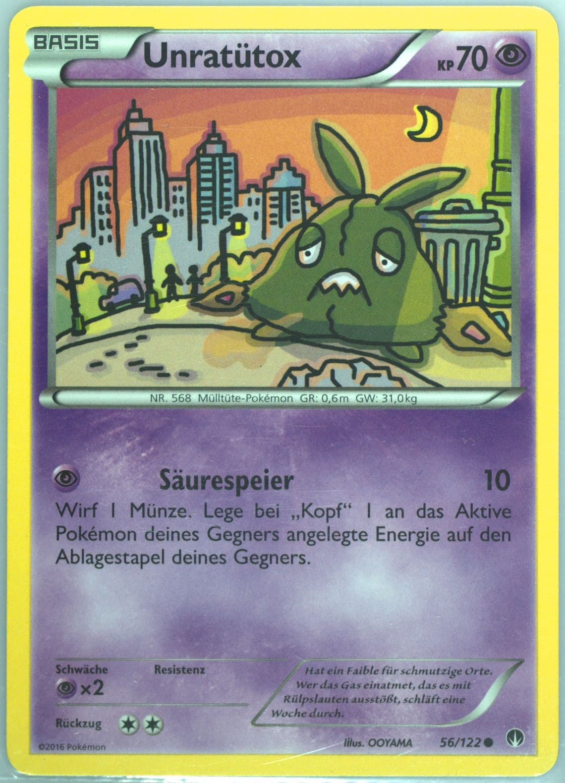 Unratutox German (56) 2016 Pokemon XY Breakpoint