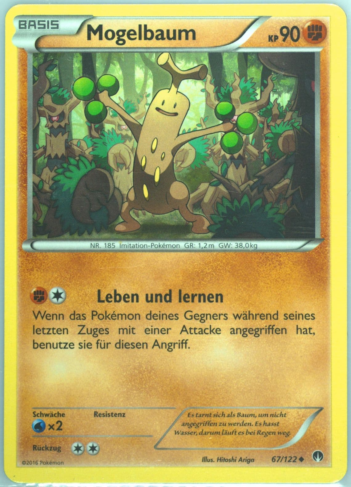 Mogelbaum German (67) 2016 Pokemon XY Breakpoint