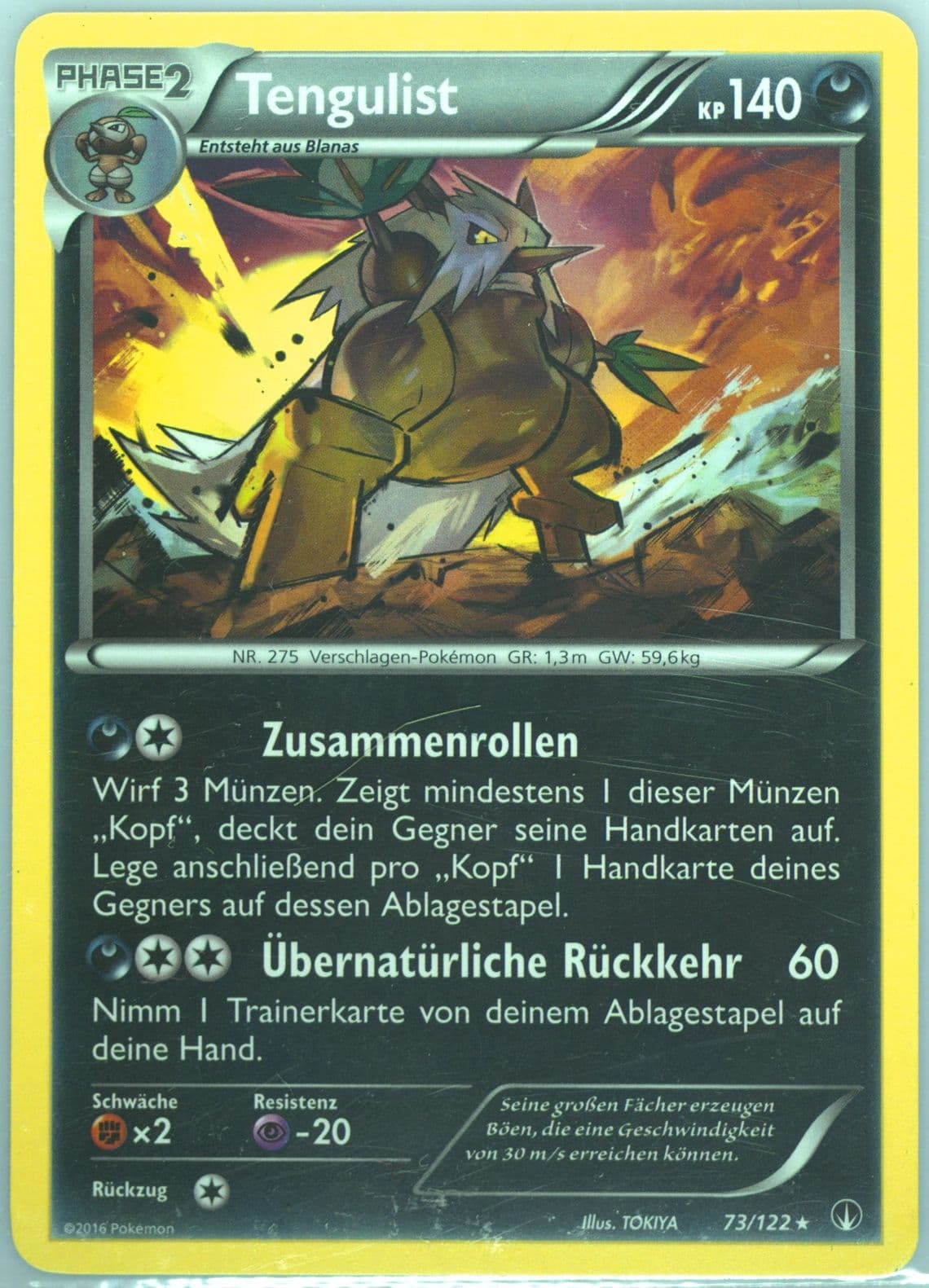 Tengulist German (73) 2016 Pokemon XY Breakpoint
