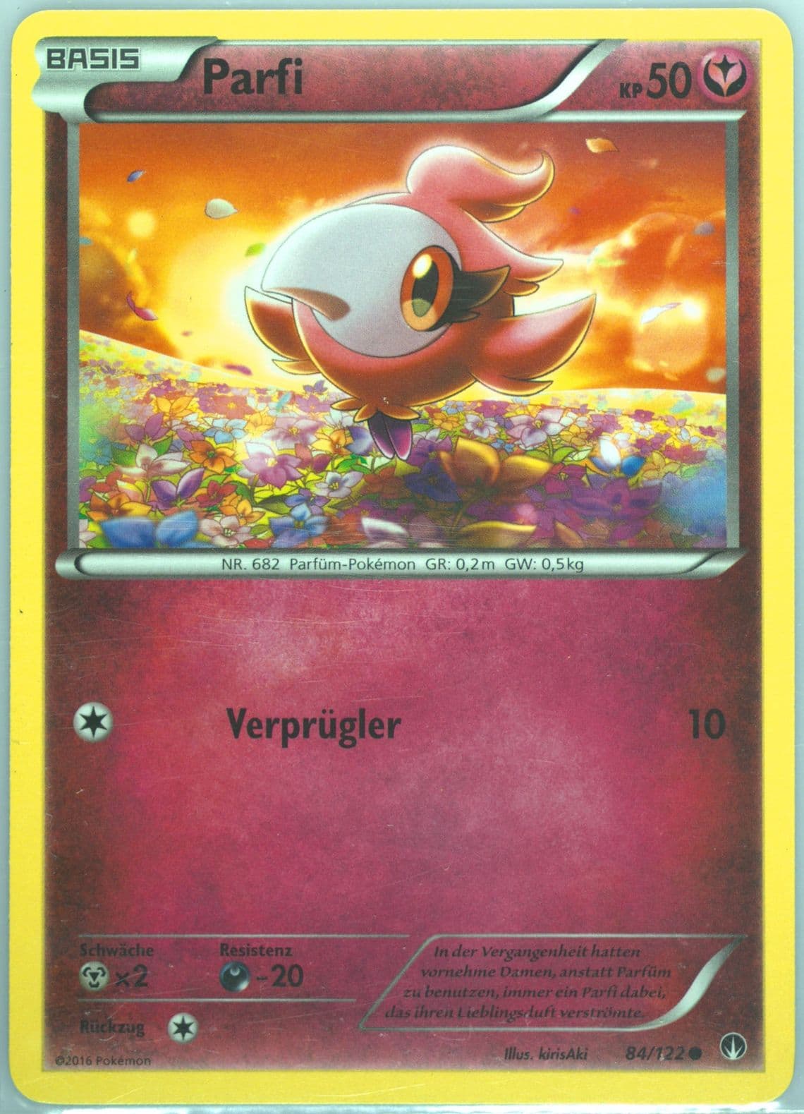 Parfi German (84) 2016 Pokemon XY Breakpoint
