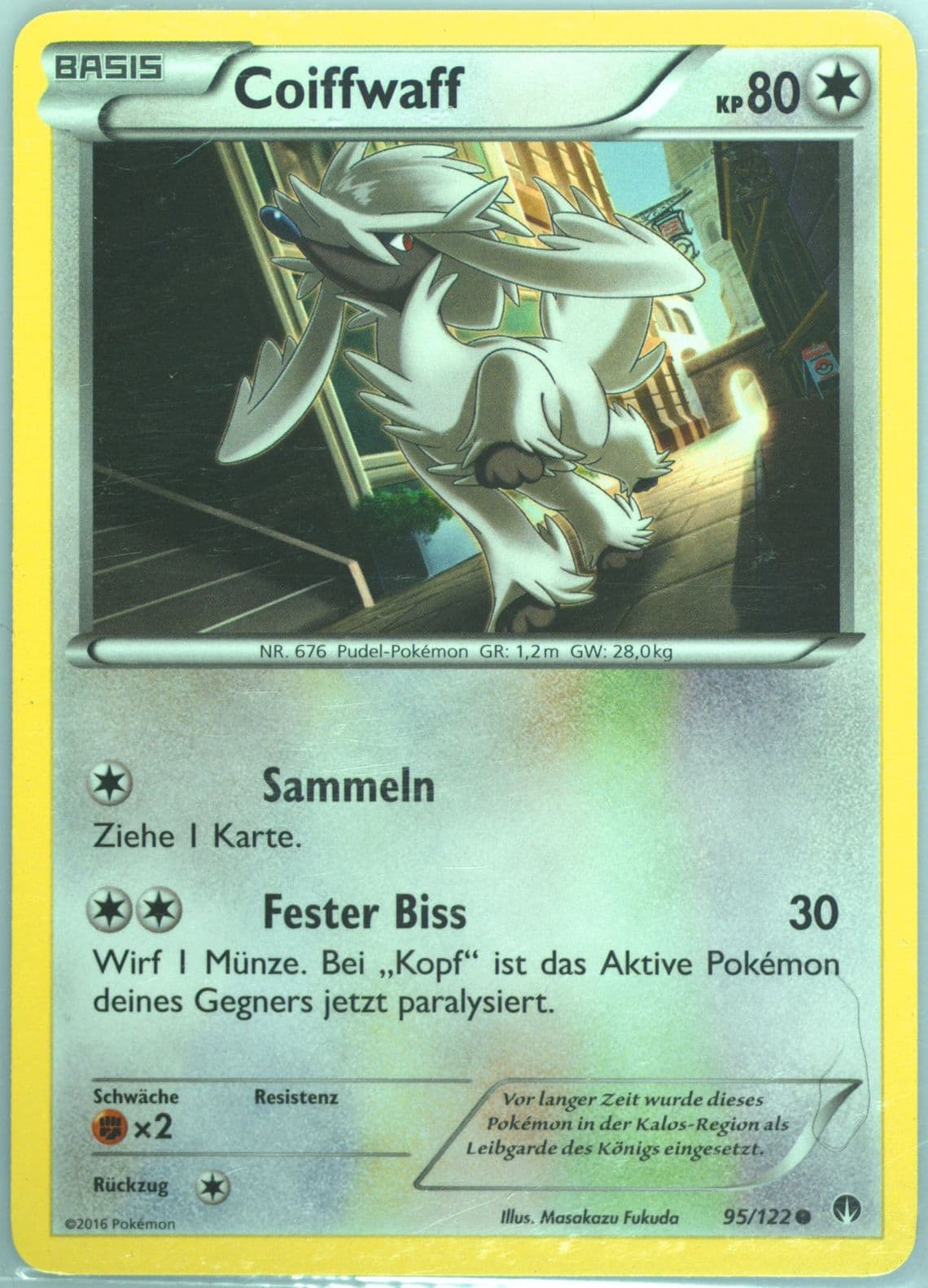 Coiffwaff German (95) 2016 Pokemon XY Breakpoint