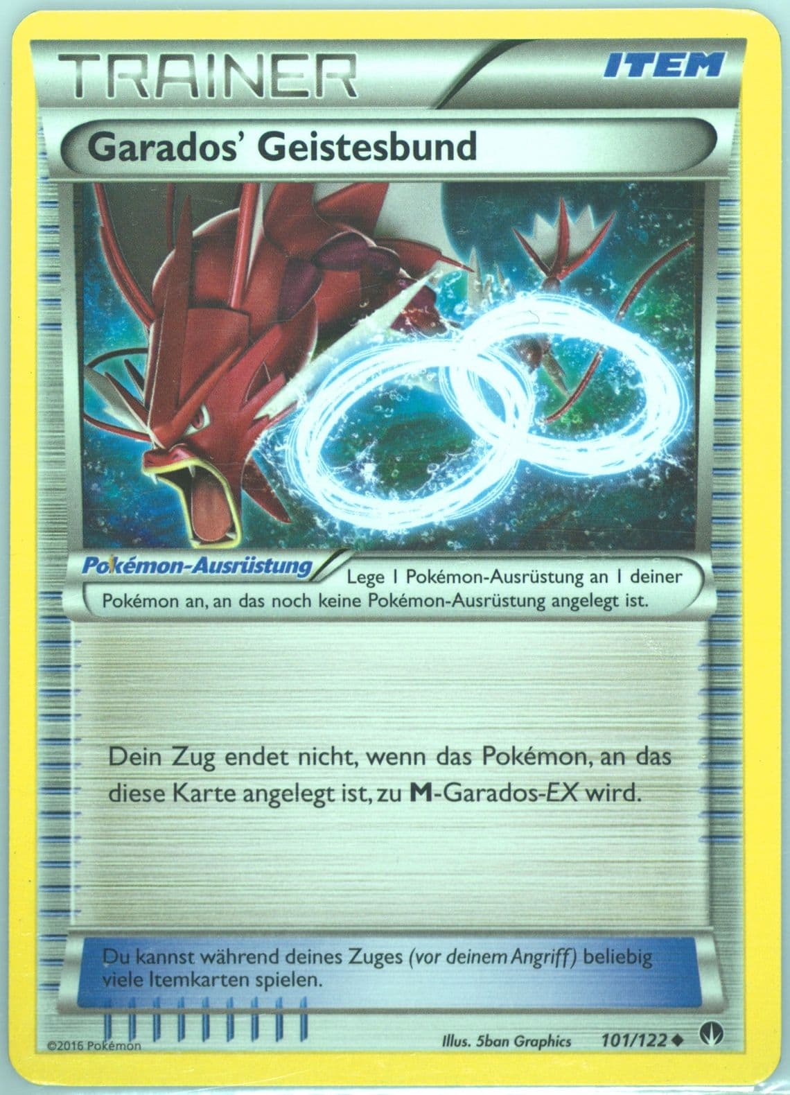 Garados' Geistesbund German (101) 2016 Pokemon XY Breakpoint