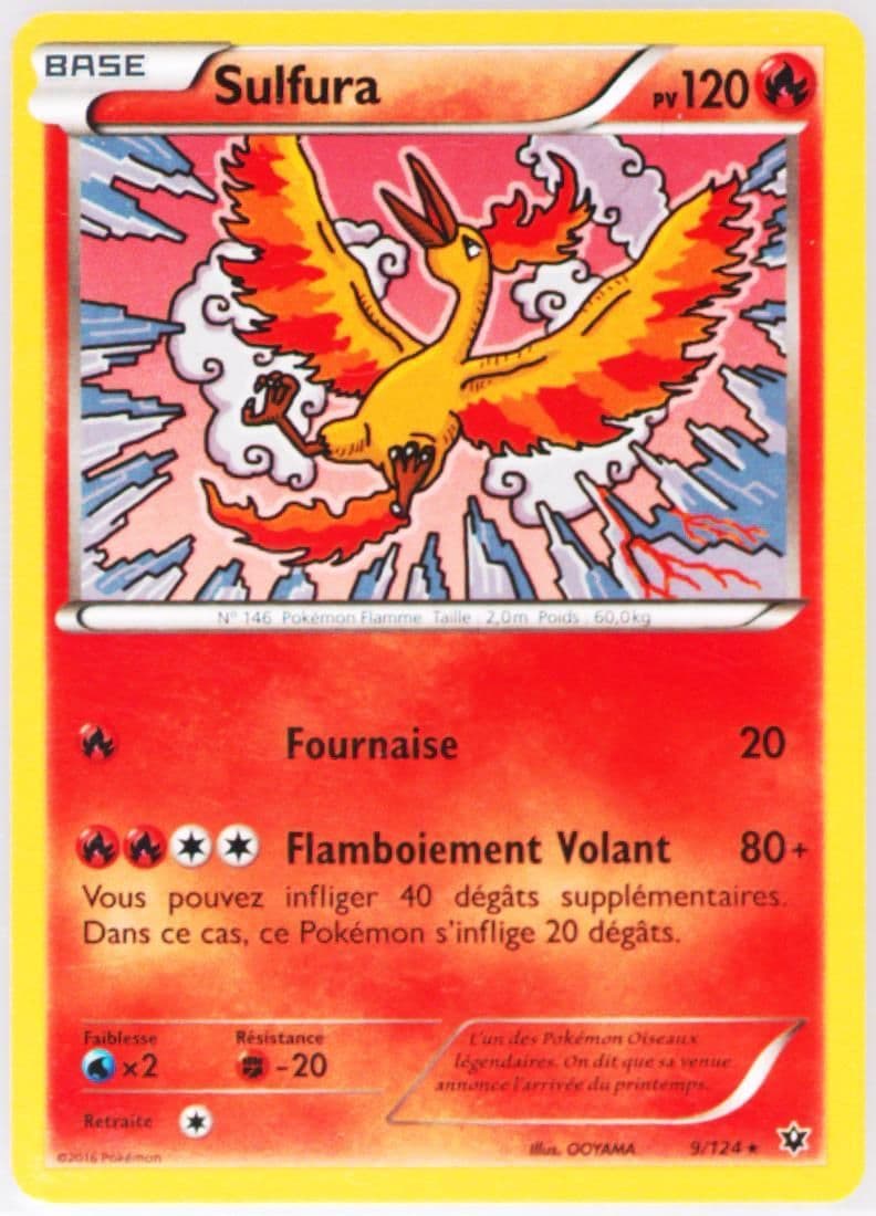 Sulfura French (9) 2016 Pokemon XY Fates Collide