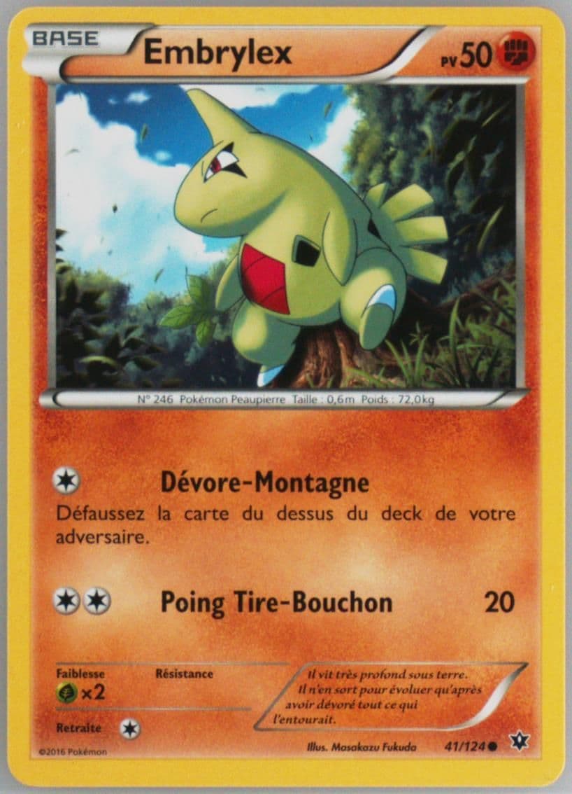 Embrylex French (41) 2016 Pokemon XY Fates Collide