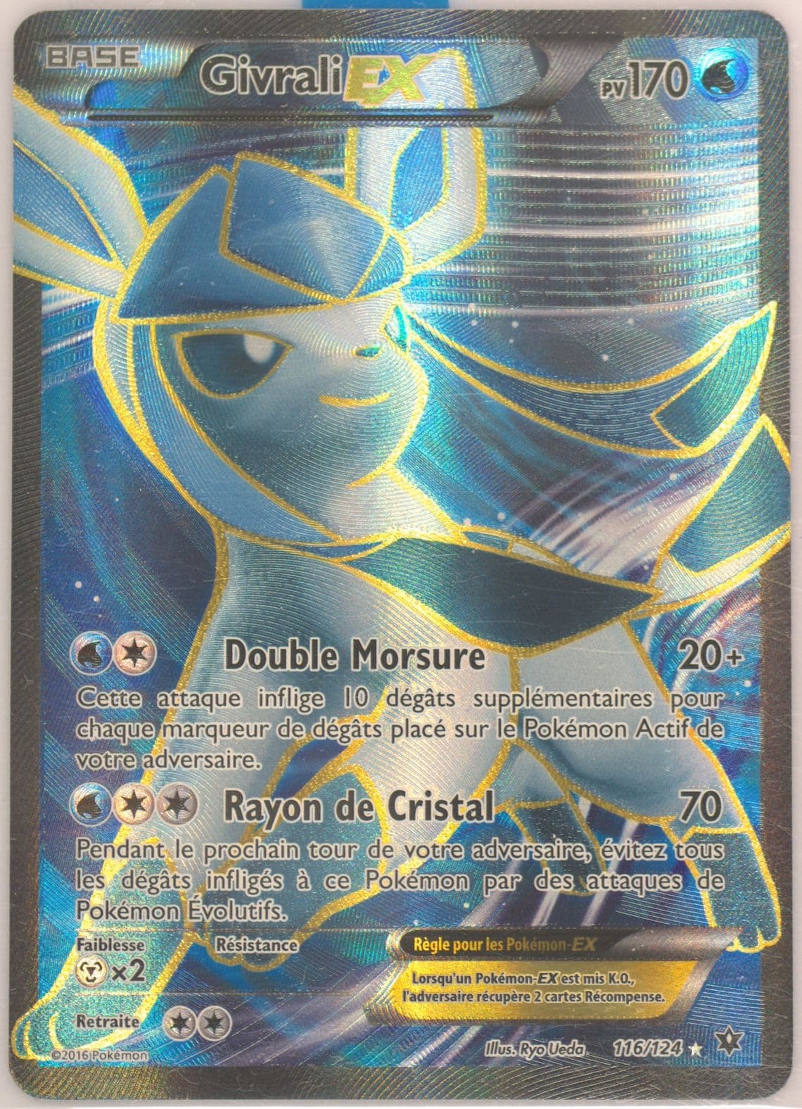Full Art/Givrali EX French (116) 2016 Pokemon XY Fates Collide