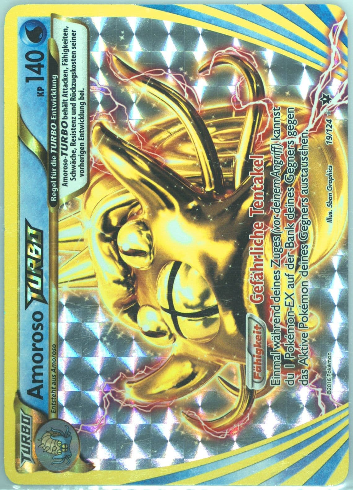 Amoroso Turbo German (19) 2016 Pokemon XY Fates Collide