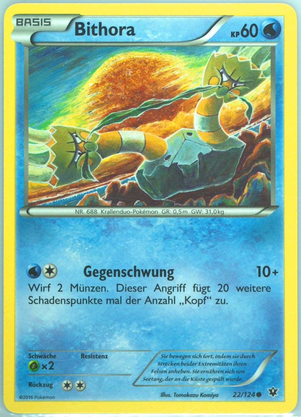 Bithora German (22) 2016 Pokemon XY Fates Collide